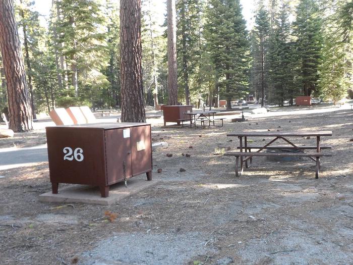 B26Manzanita Lake Campground, Site B26