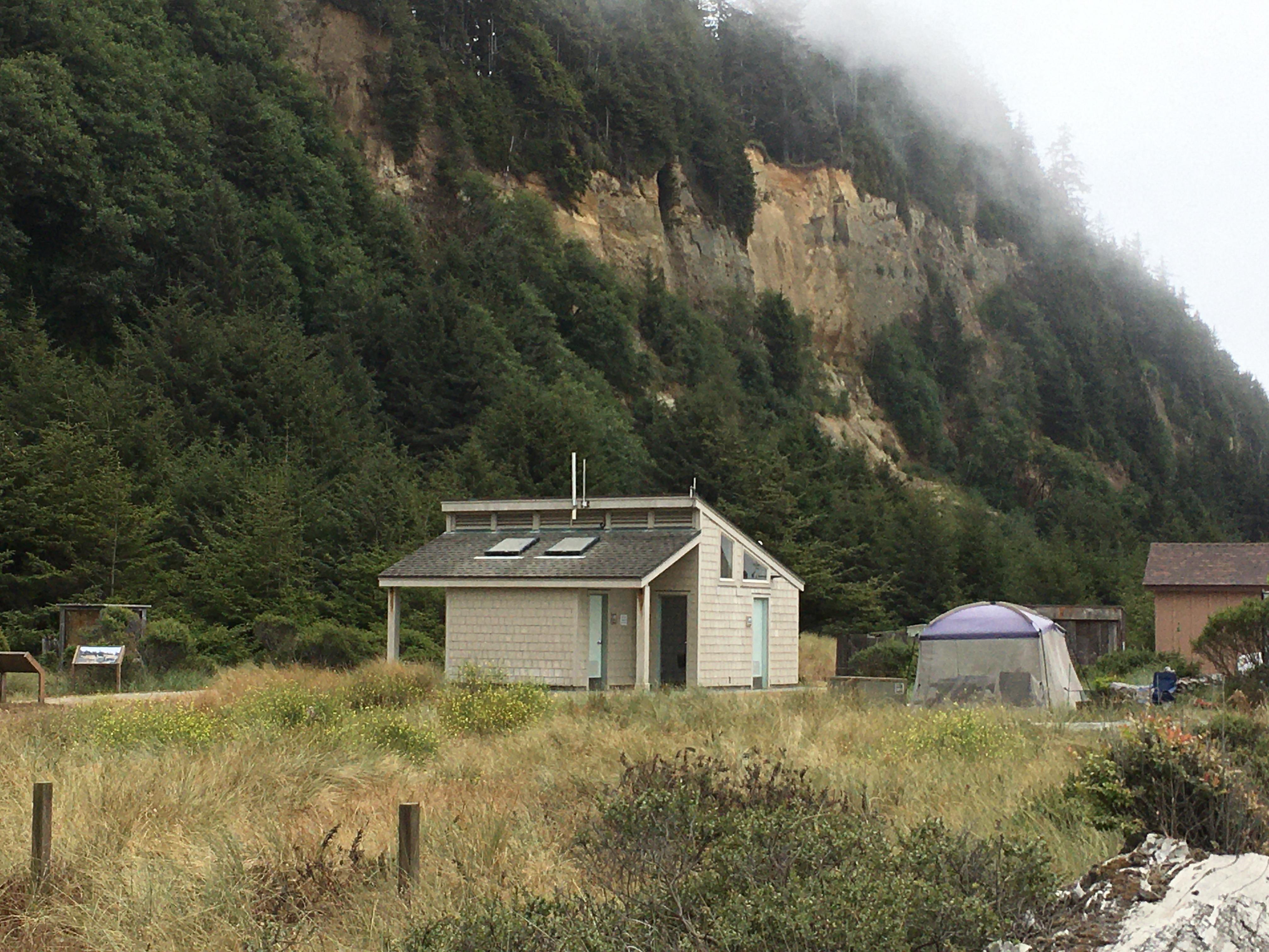 Gold Bluffs Beach Campground