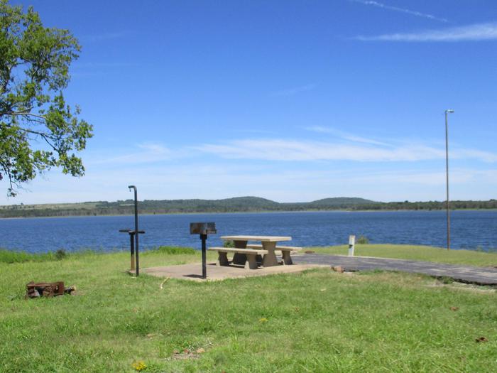 Site 13 - WildwoodSite 13 offers a great lake view with easy access to the boat ramp and courtesy dock.