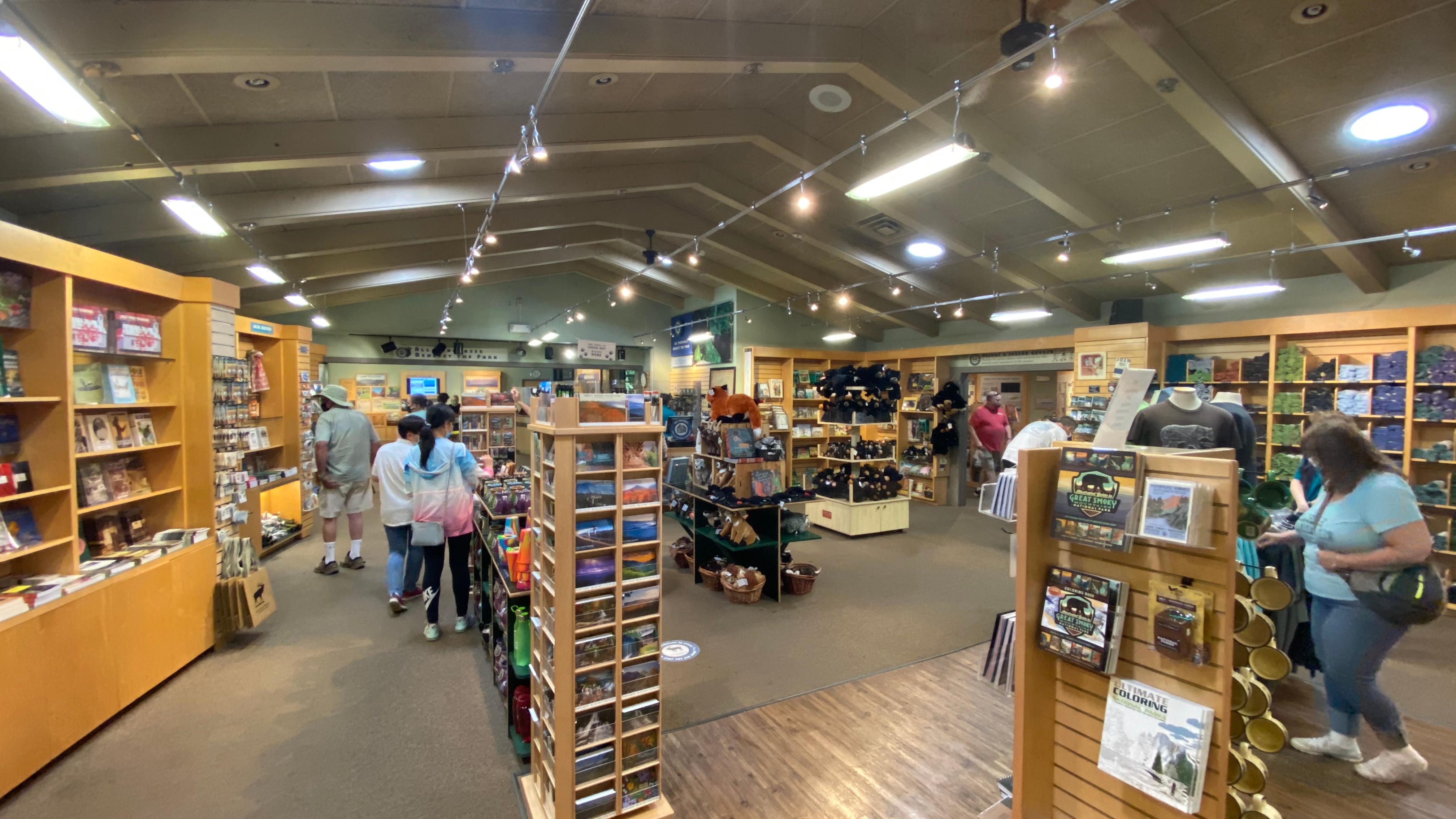 Sugarlands Visitor Center Bookstore