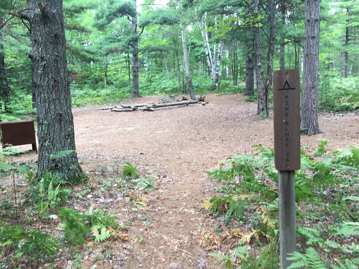 Entrance to campground