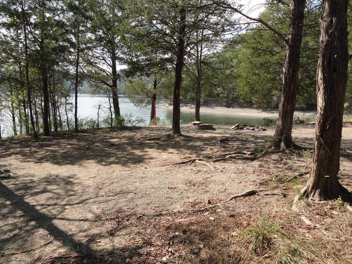 DALE HOLLOW LAKE - PRIMITIVE CAMPING EXAMPLE TENT AREA (2)