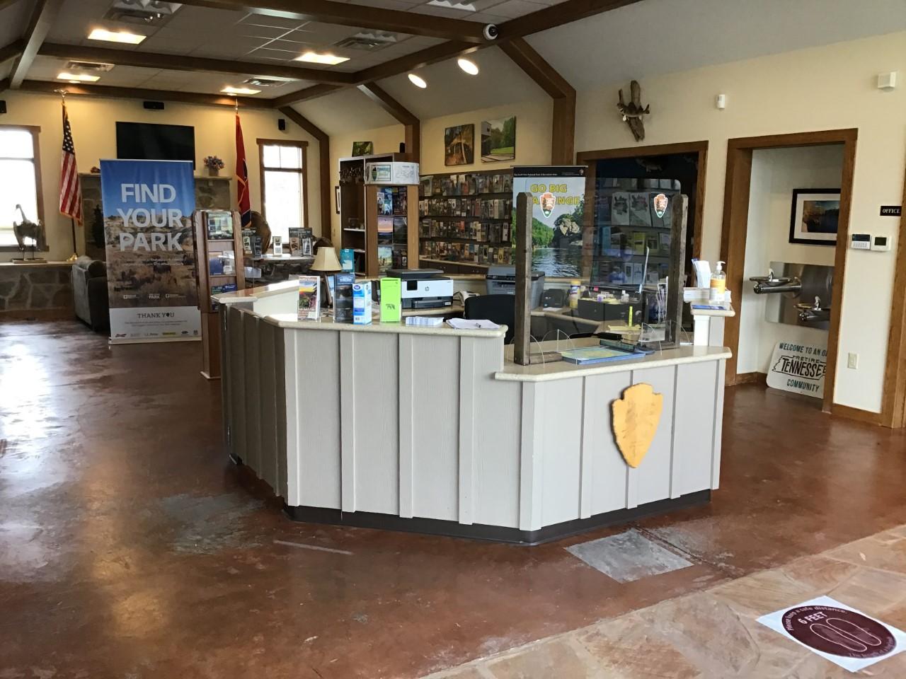Crossville Visitor Center Interior