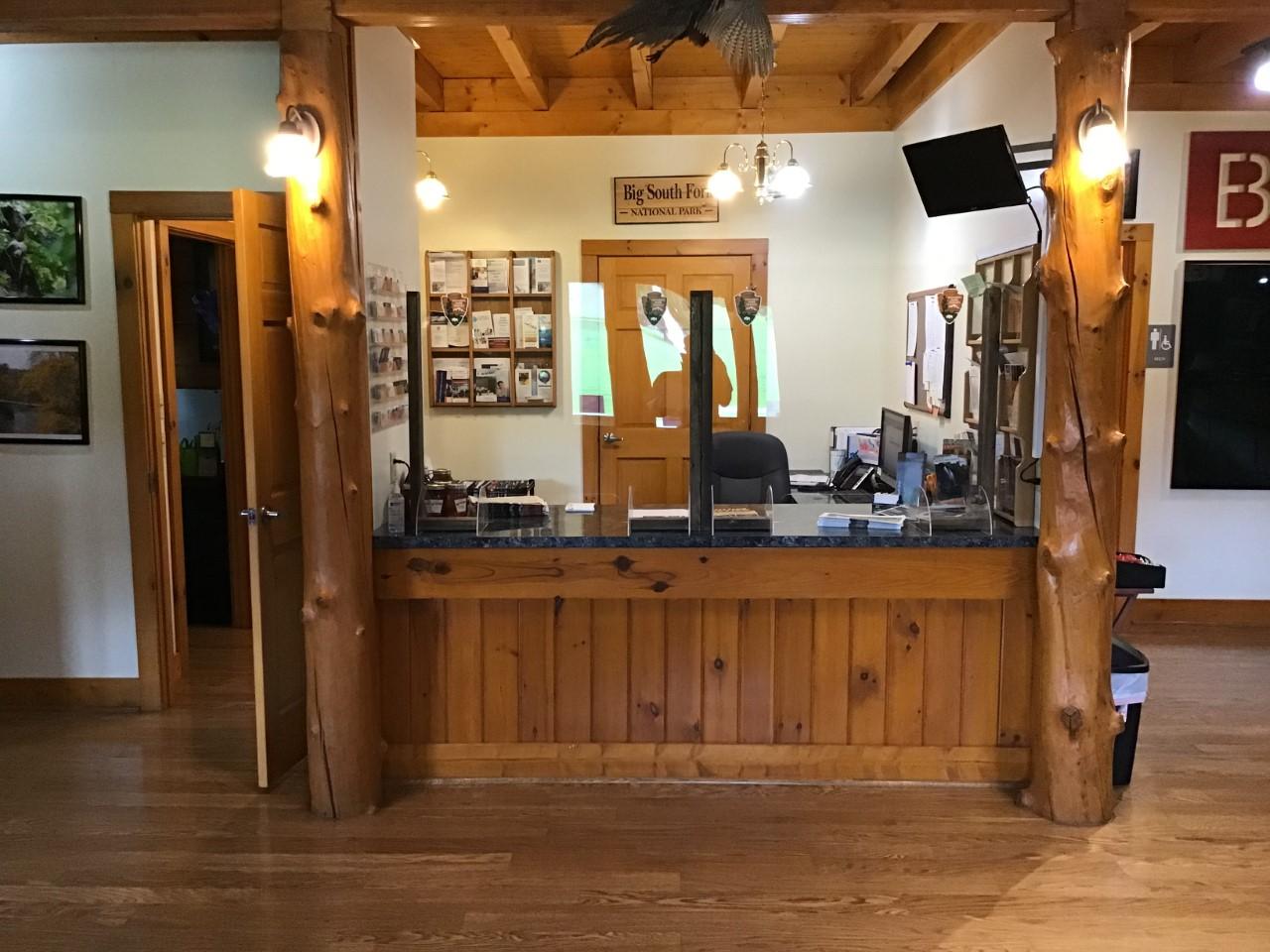 Helenwood Visitor Center Interior