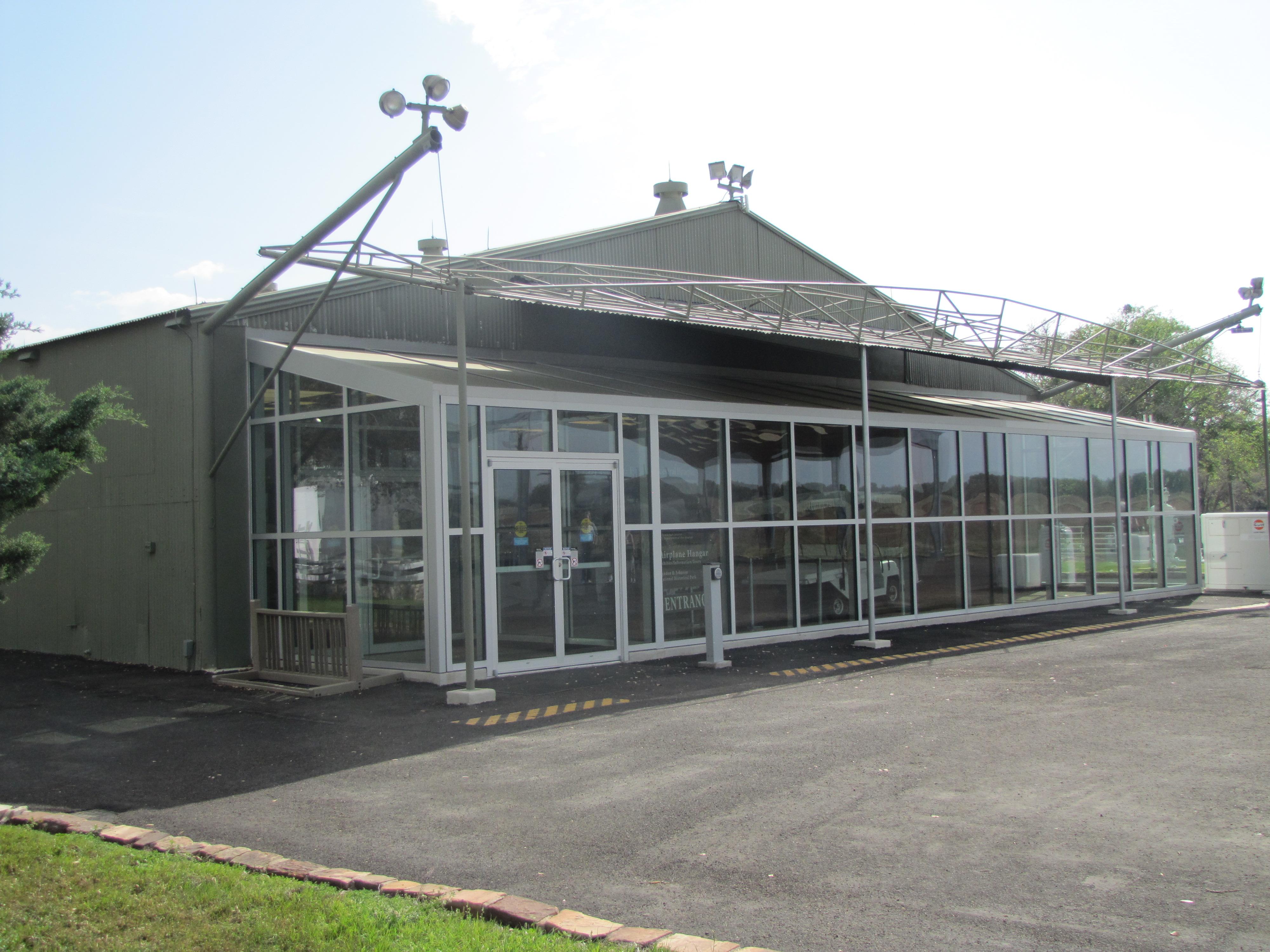 Hangar Visitor Center Exterior