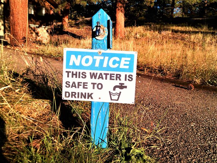 Drinking WaterAvailable during the summer, numerous water spigots are operational throughout the campground for campers' drinking water needs.