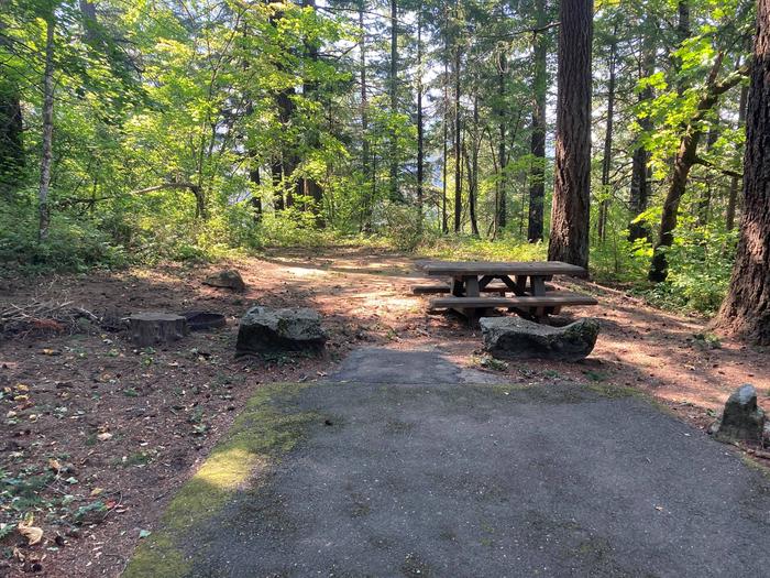 Picnic Table and Fire RingSite #15-Eagle Creek Campground