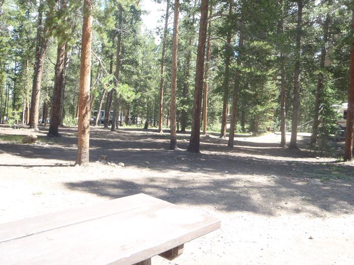 Molly Brown Campground, site 19 view