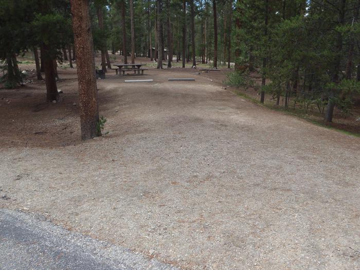 Molly Brown Campground, site 24 parking 5