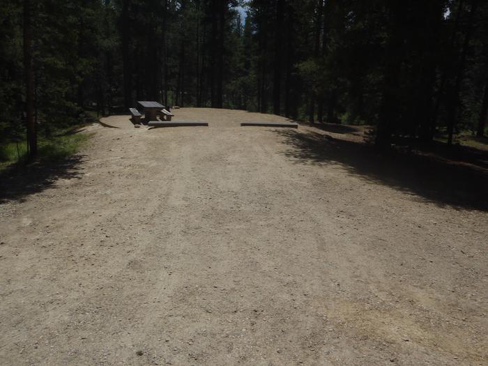 Molly Brown Campground, site 41 parking 4