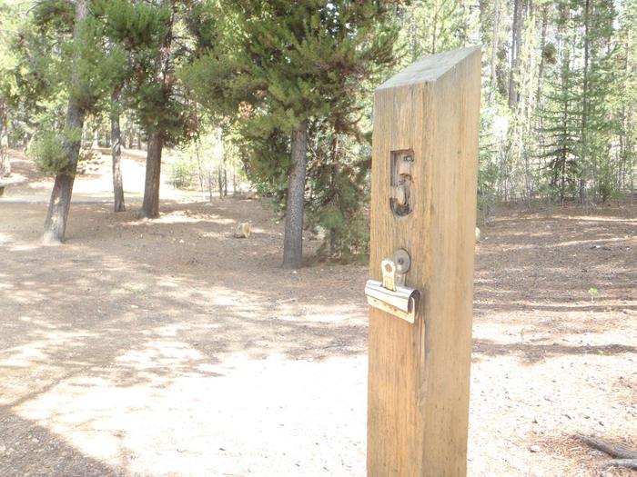 Baby Doe Campground, Site 5, site marker 2