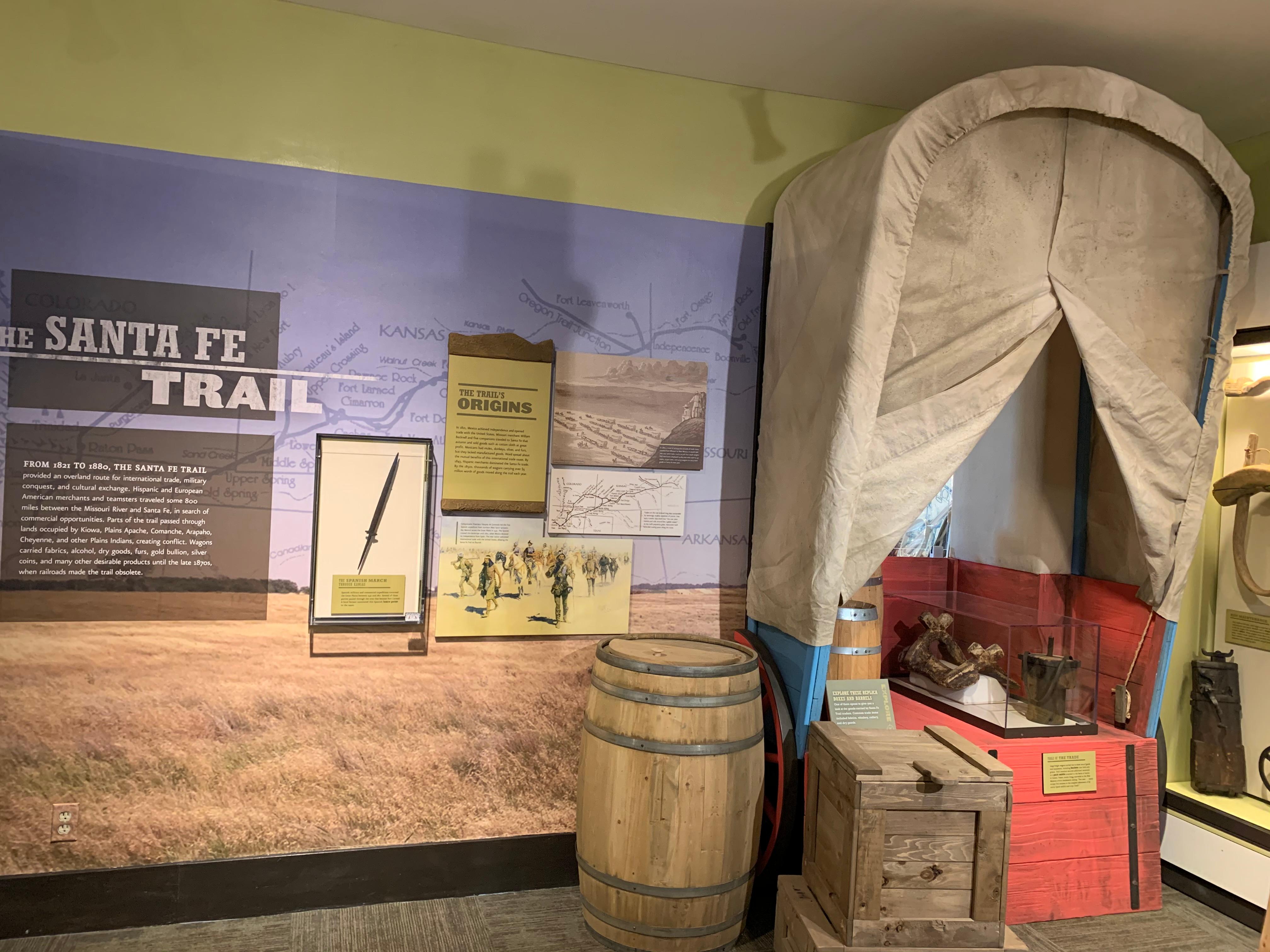 Museum Exhibits - Santa Fe Trail