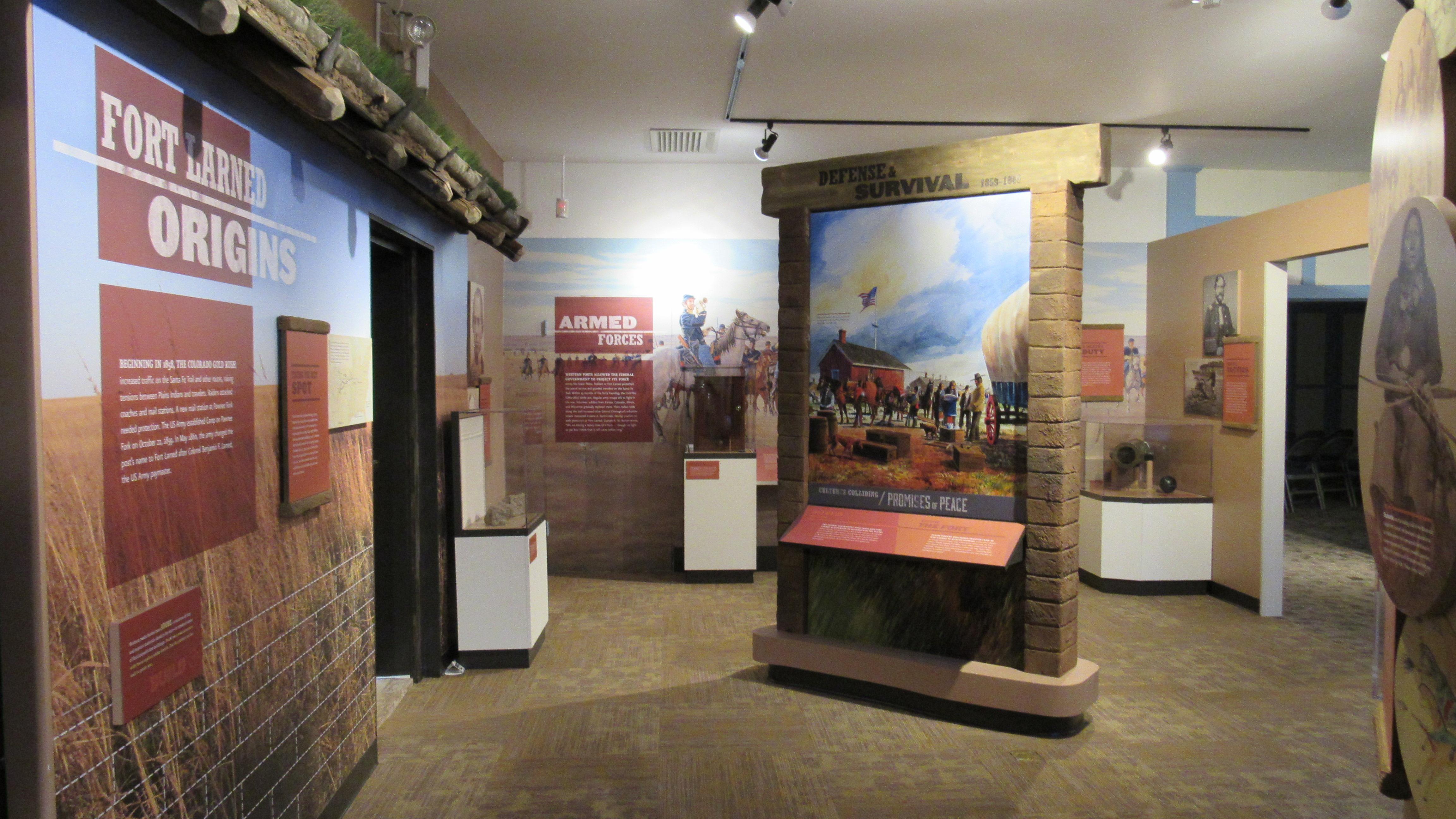 Museum Exhibits - Fort Larned Origins