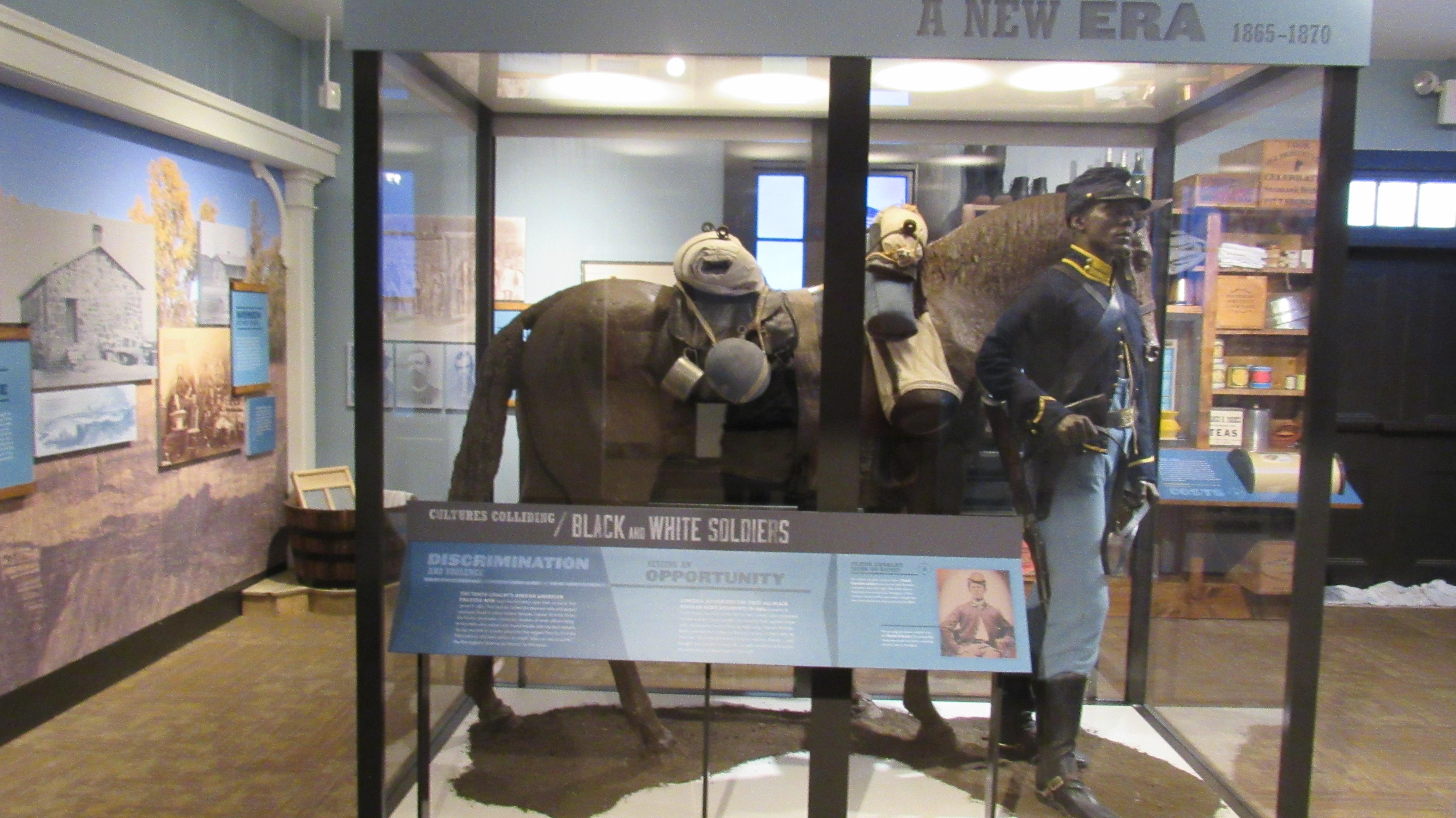Museum Exhibits - Buffalo Soldiers