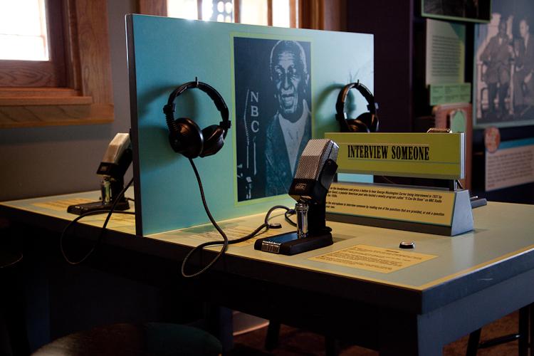 Interactive Exhibit in the Visitor Center