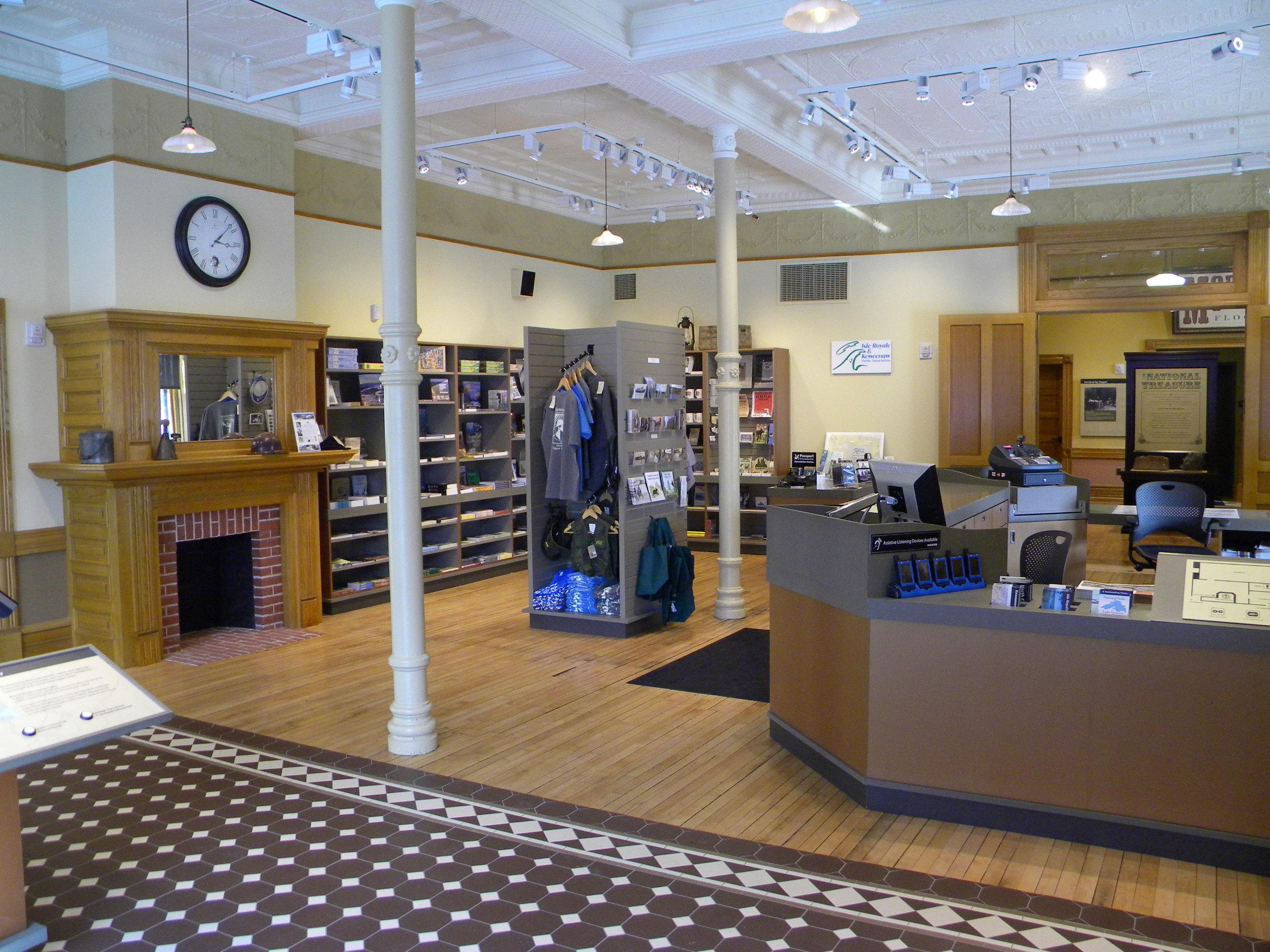 Calumet Visitor Center sales and information