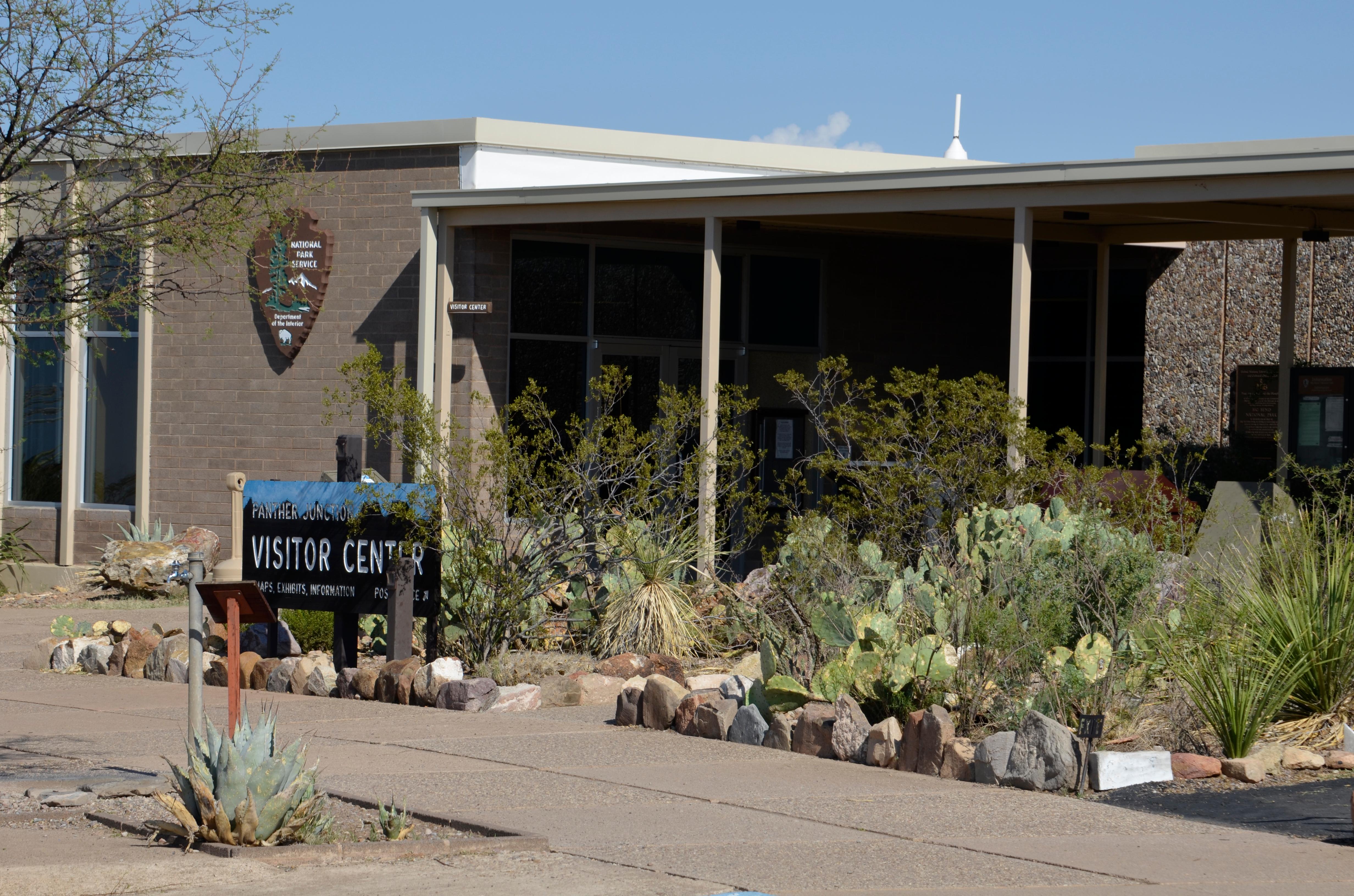 Exterior View of Panther Junction Visitor Center