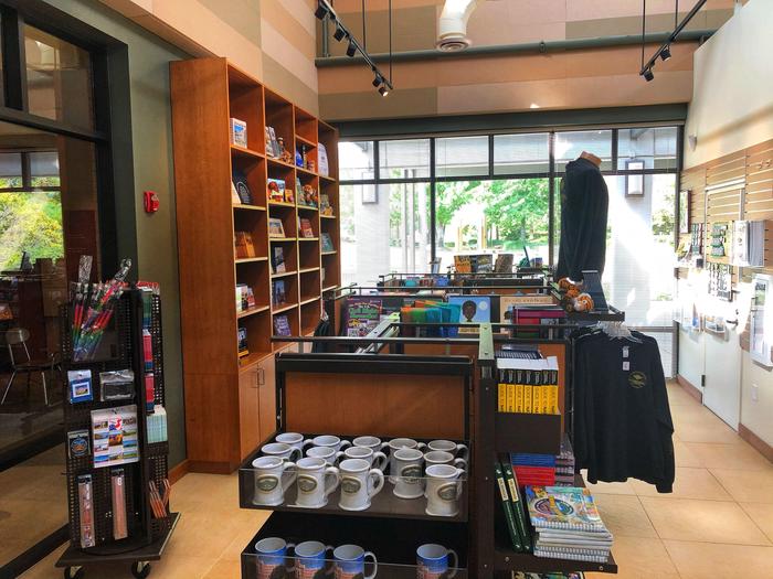 Visitor Center bookstorebooks, gifts and souvenirs in the JNPA bookstore