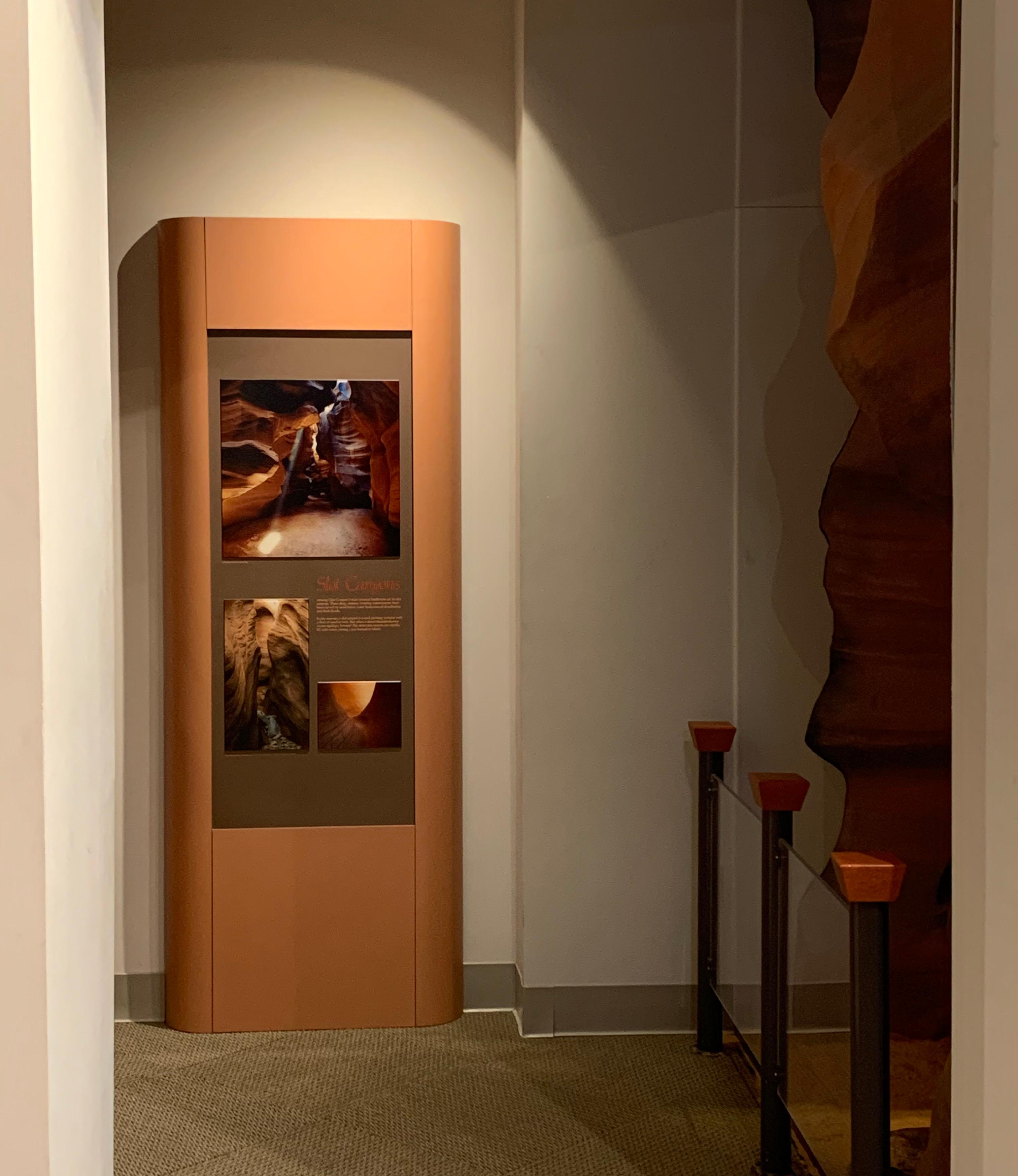 Bullfrog Visitor Center Slot Canyon Exhibit