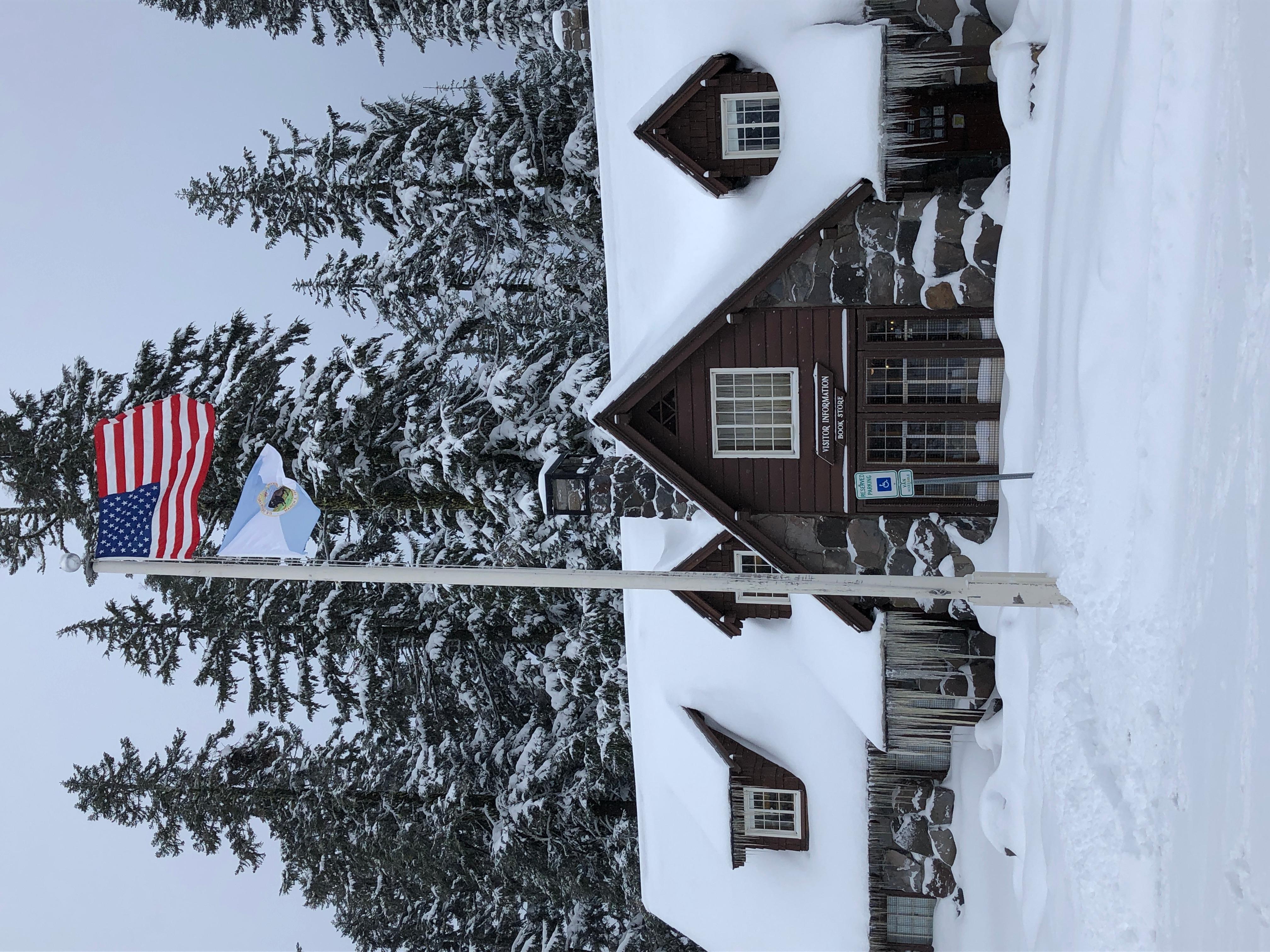 Steel Visitor Center Early Winter
