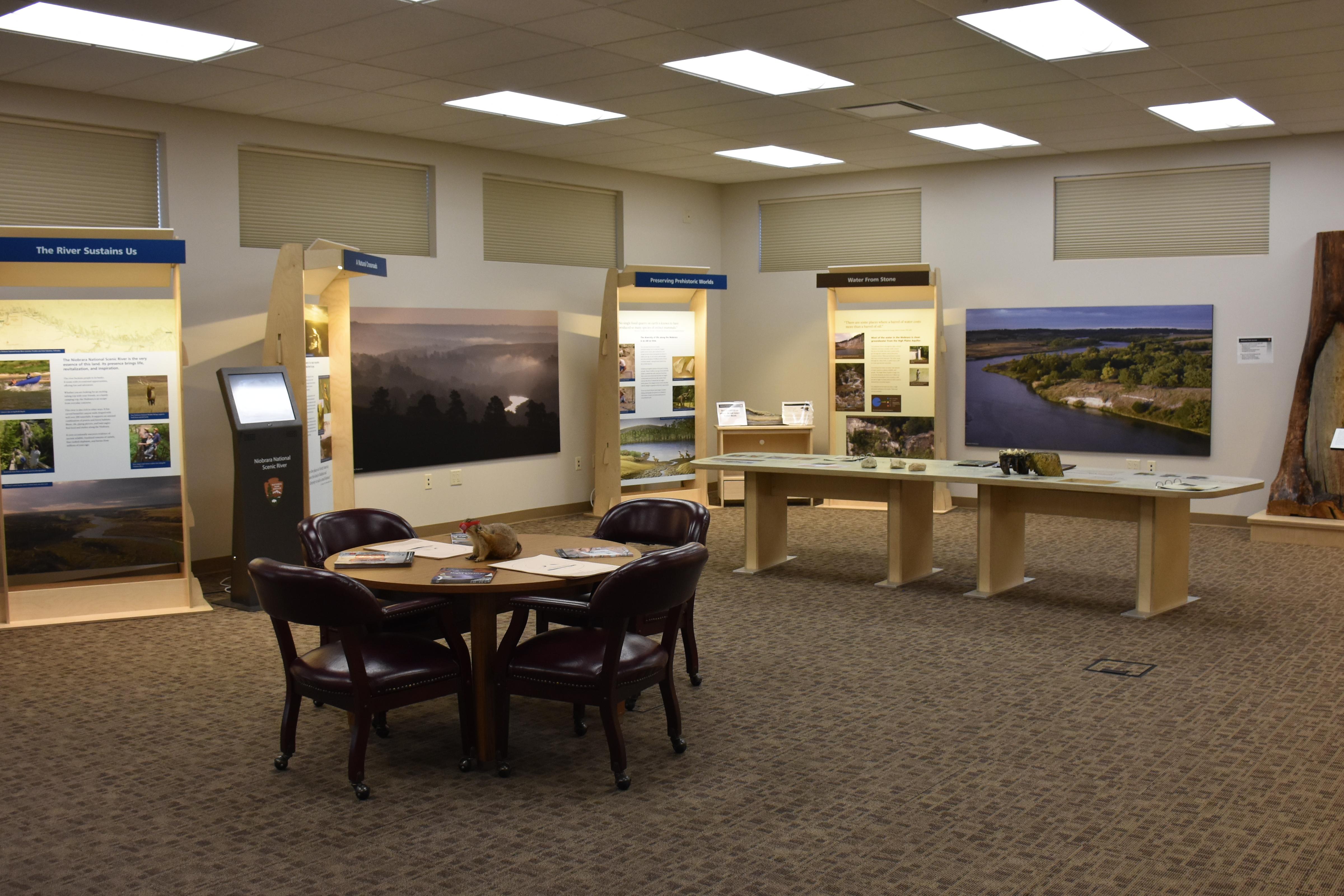 Niobrara National Scenic River Visitor Center Interior