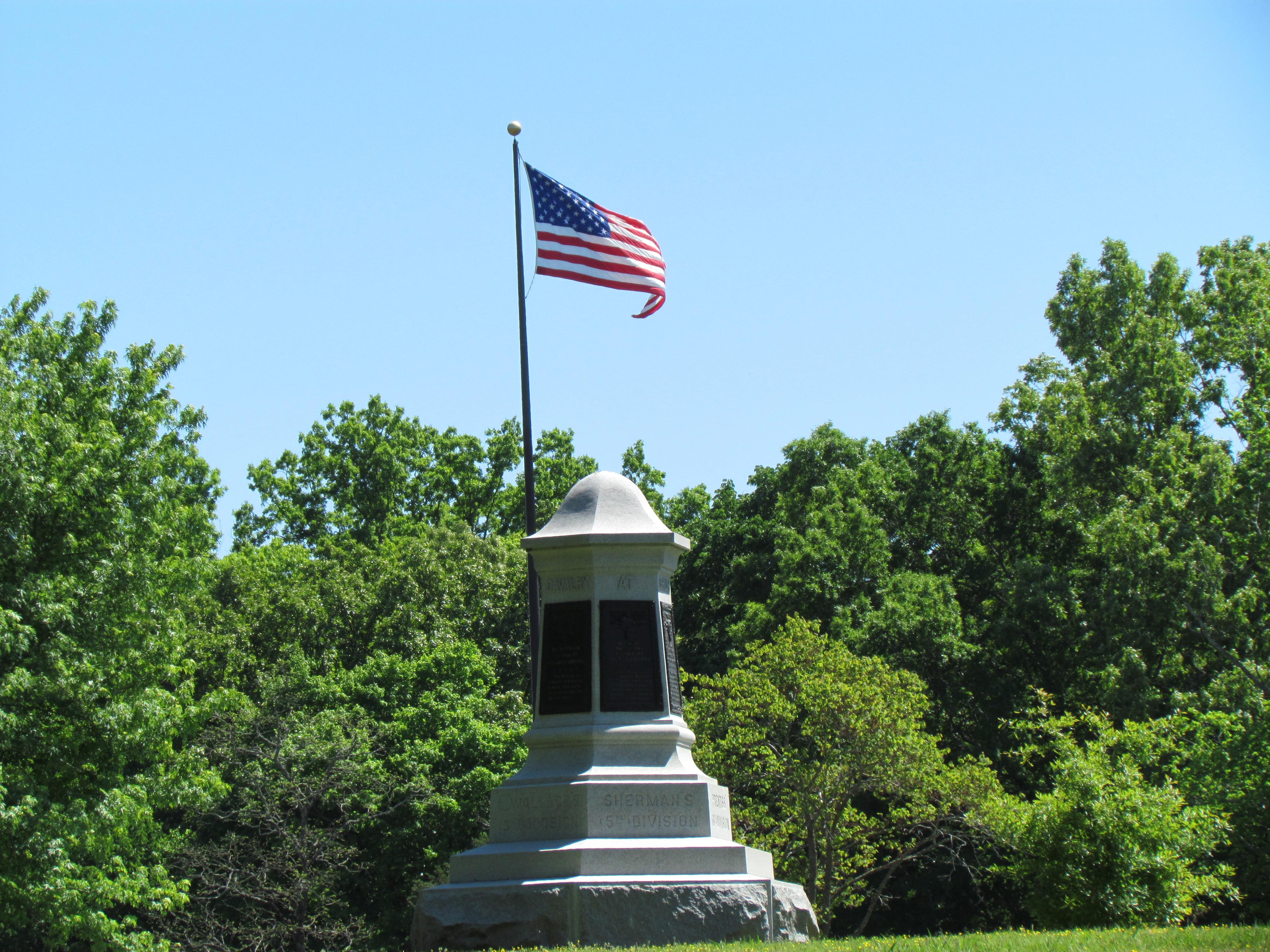 Illinois Cavalry Monument at Shiloh
