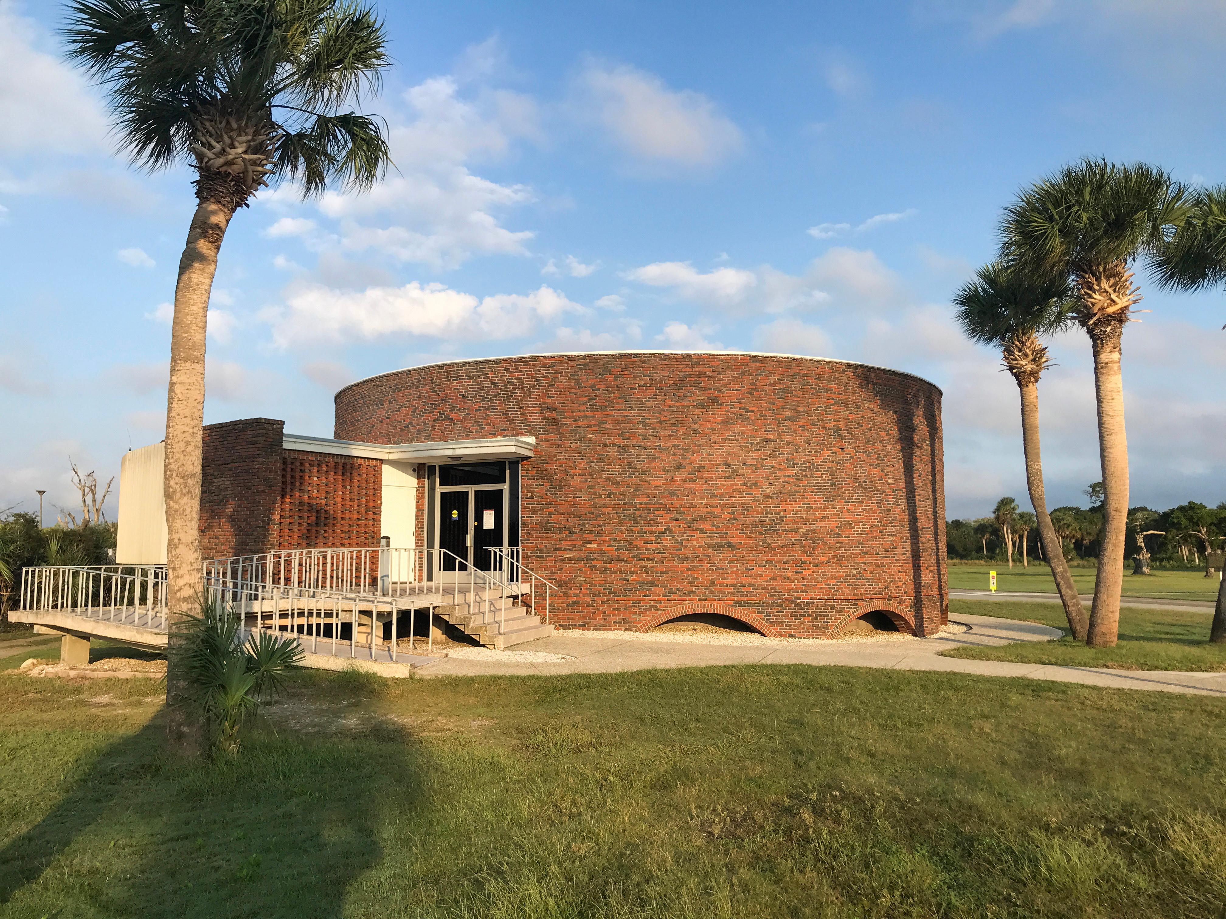 The Visitor Center from the Southeast