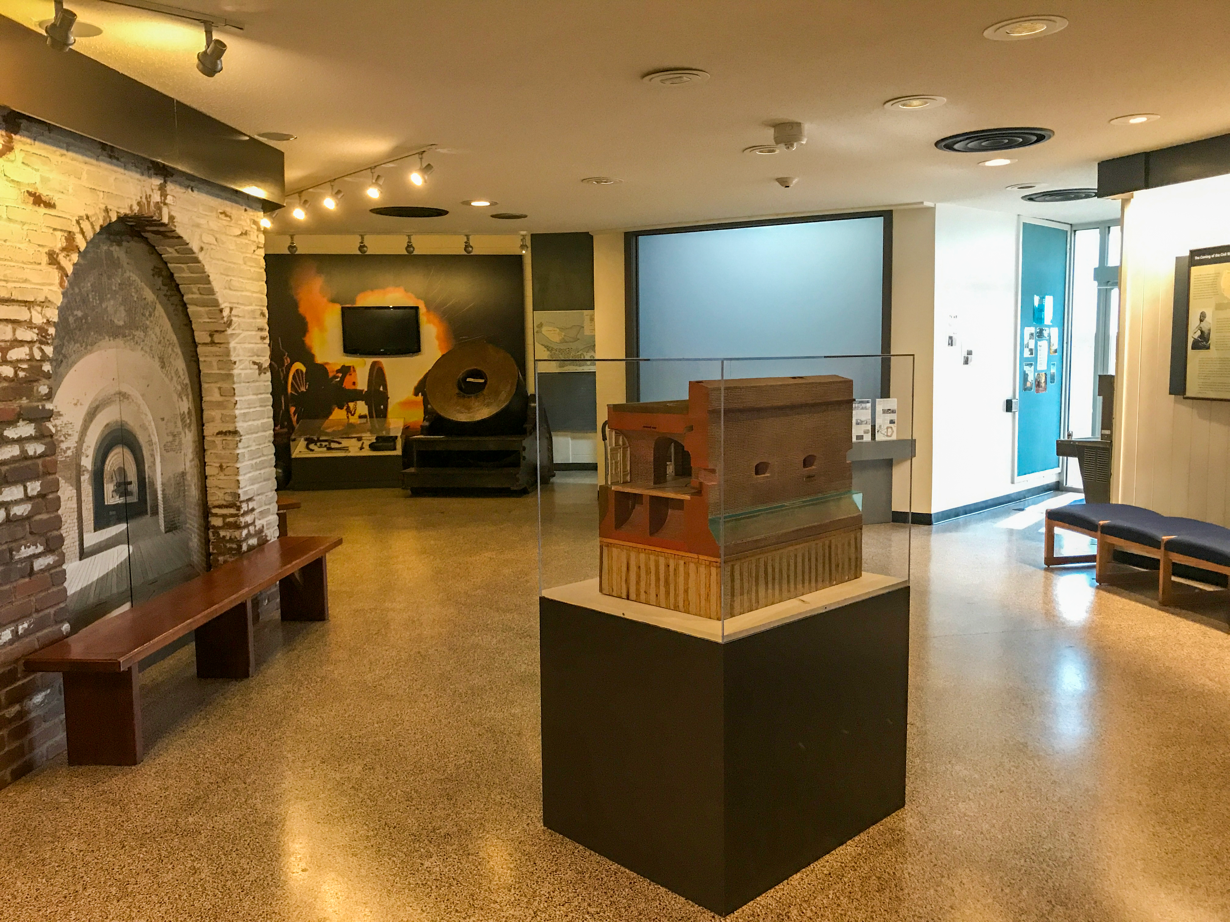 The Visitor Center Inside