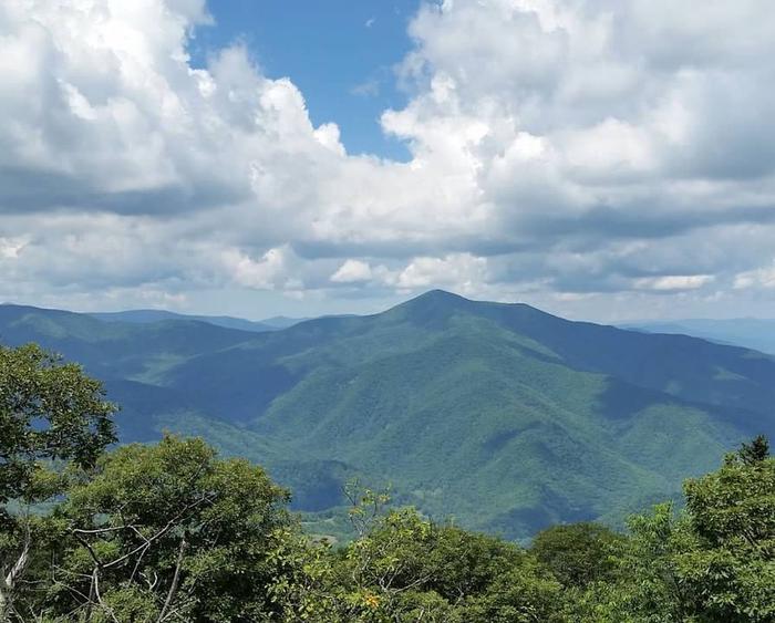 Spectacular view from Frying Pan Trail.The views are spectacular from Frying Pan Trail.  Visitors can usually access several landings of the fire tower located at the top of the trail.