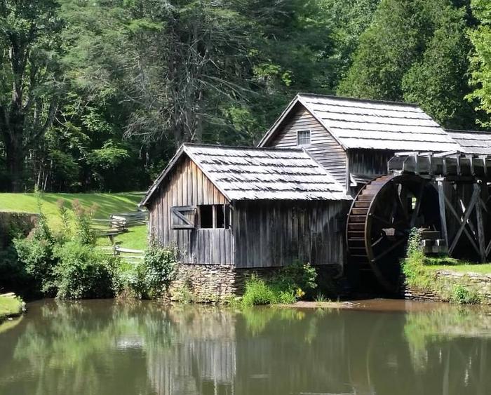 The historic Mabry Mill is nearby.The historic Mabry Mill is a nearby attraction on the Parkway.  