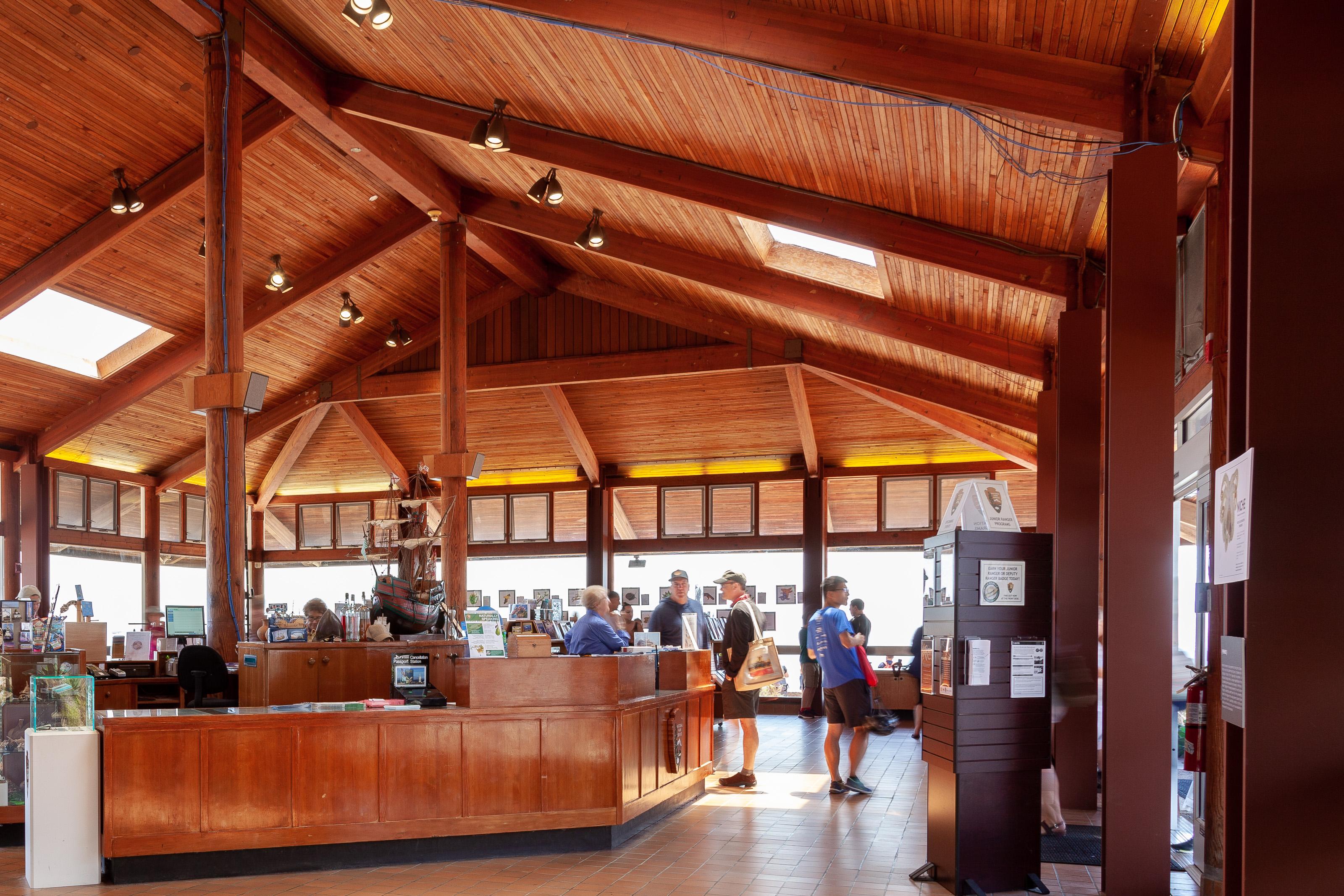 Information Desk inside View Building
