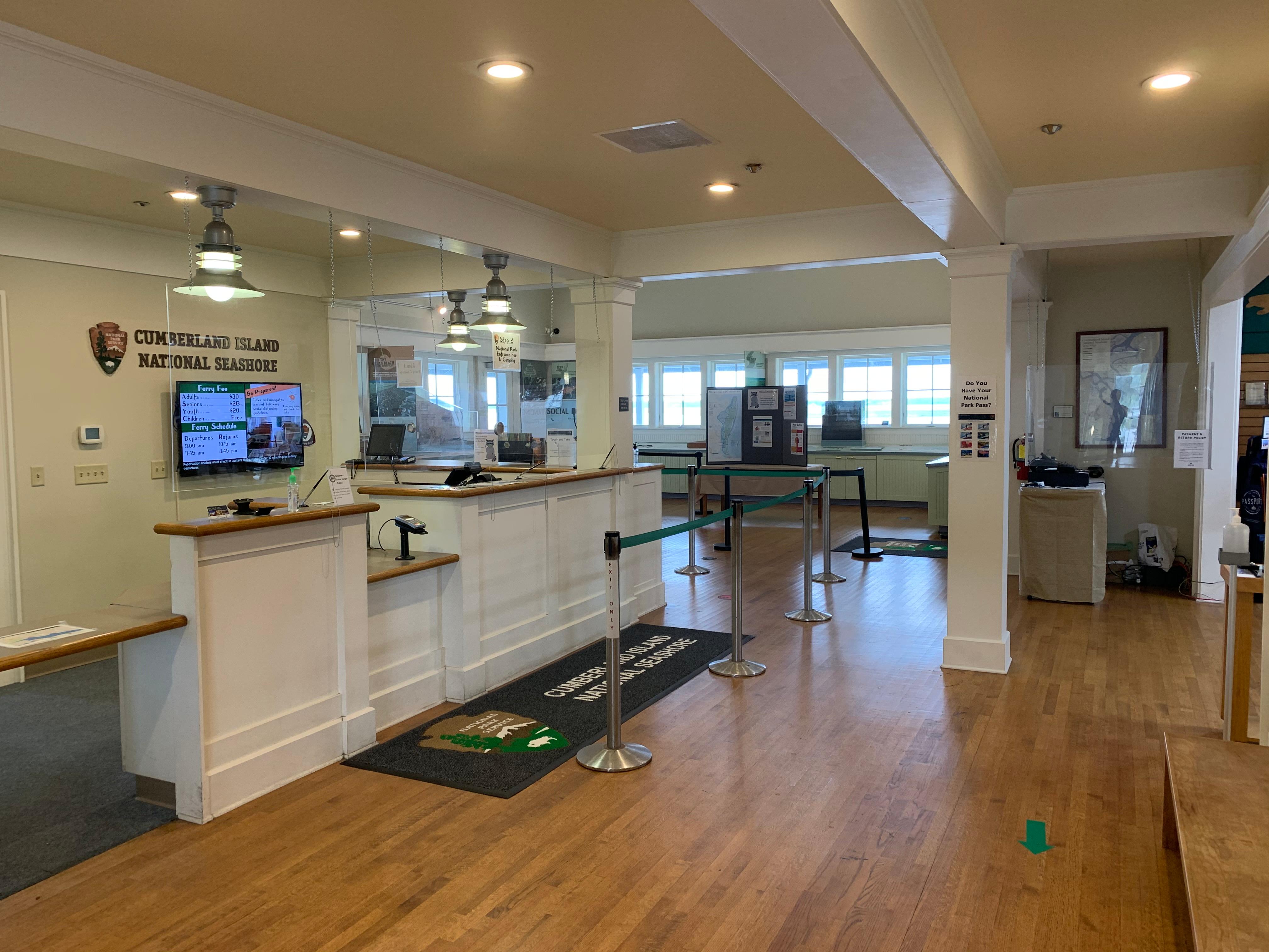 Cumberland Island Visitor Information Desk