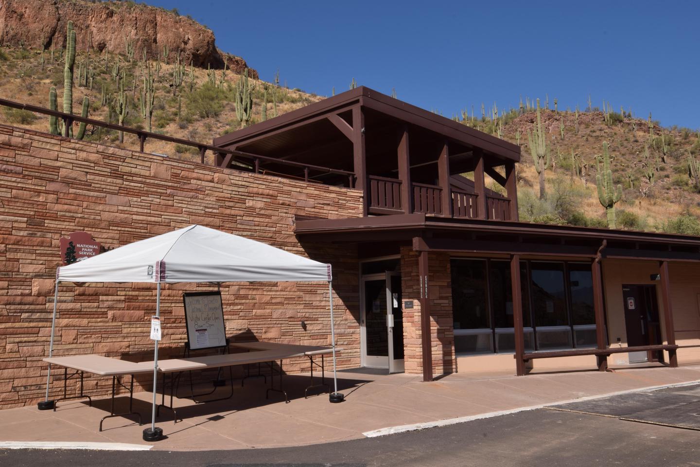 Visitor Center EntranceTonto National Monument Visitor Center