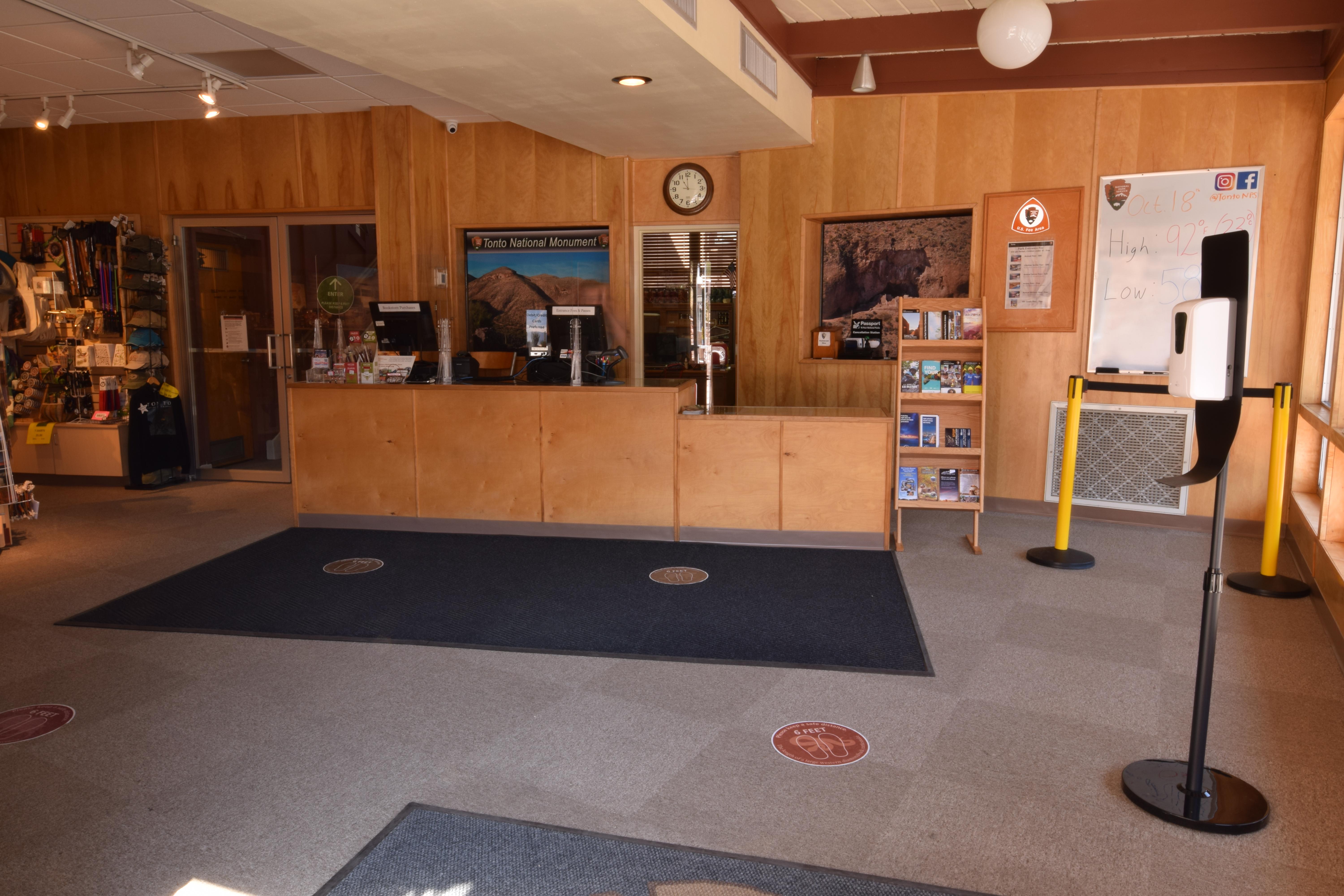 Visitor Center Desk