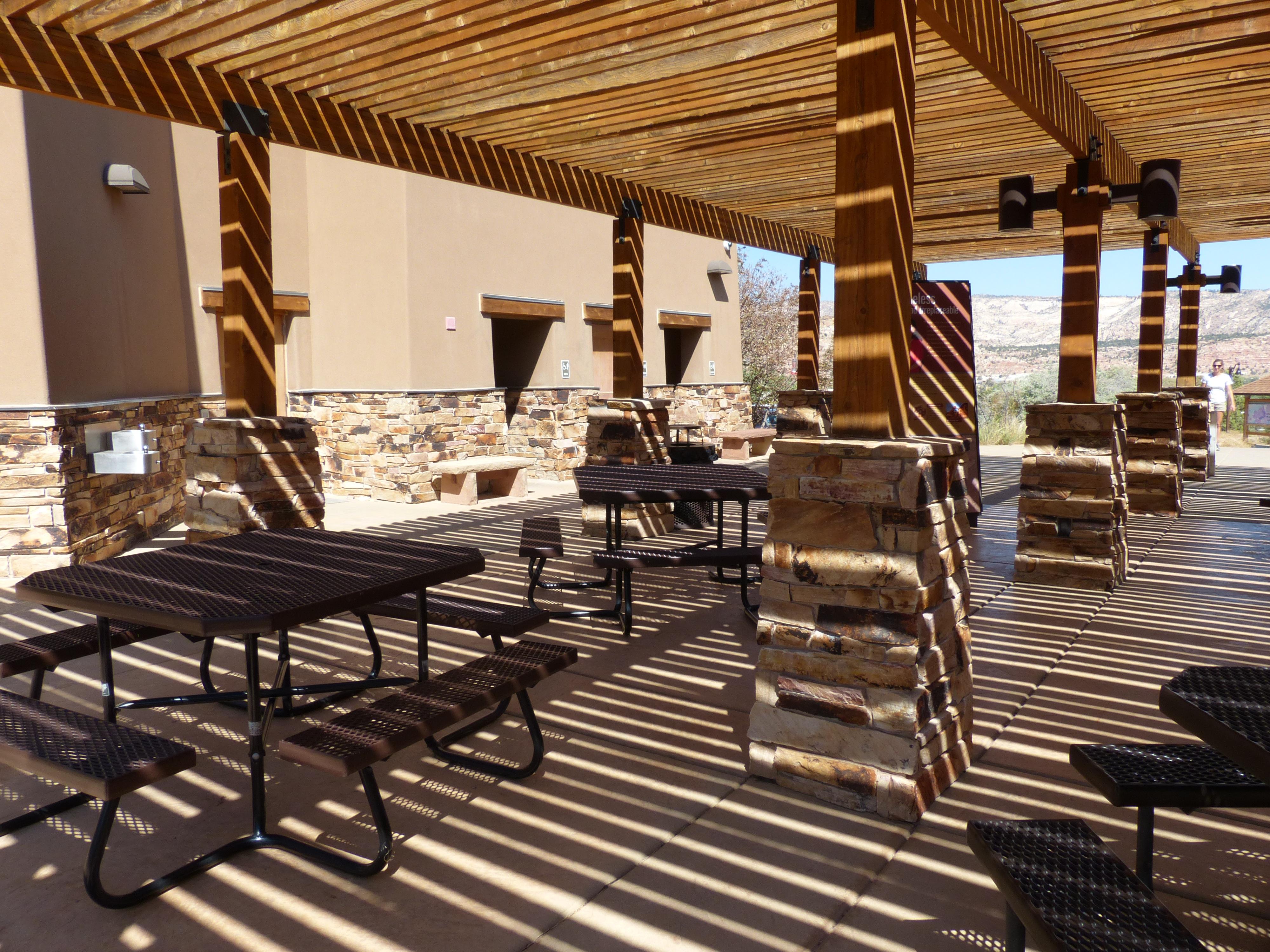 Escalante Interagency Visitor Center Patio