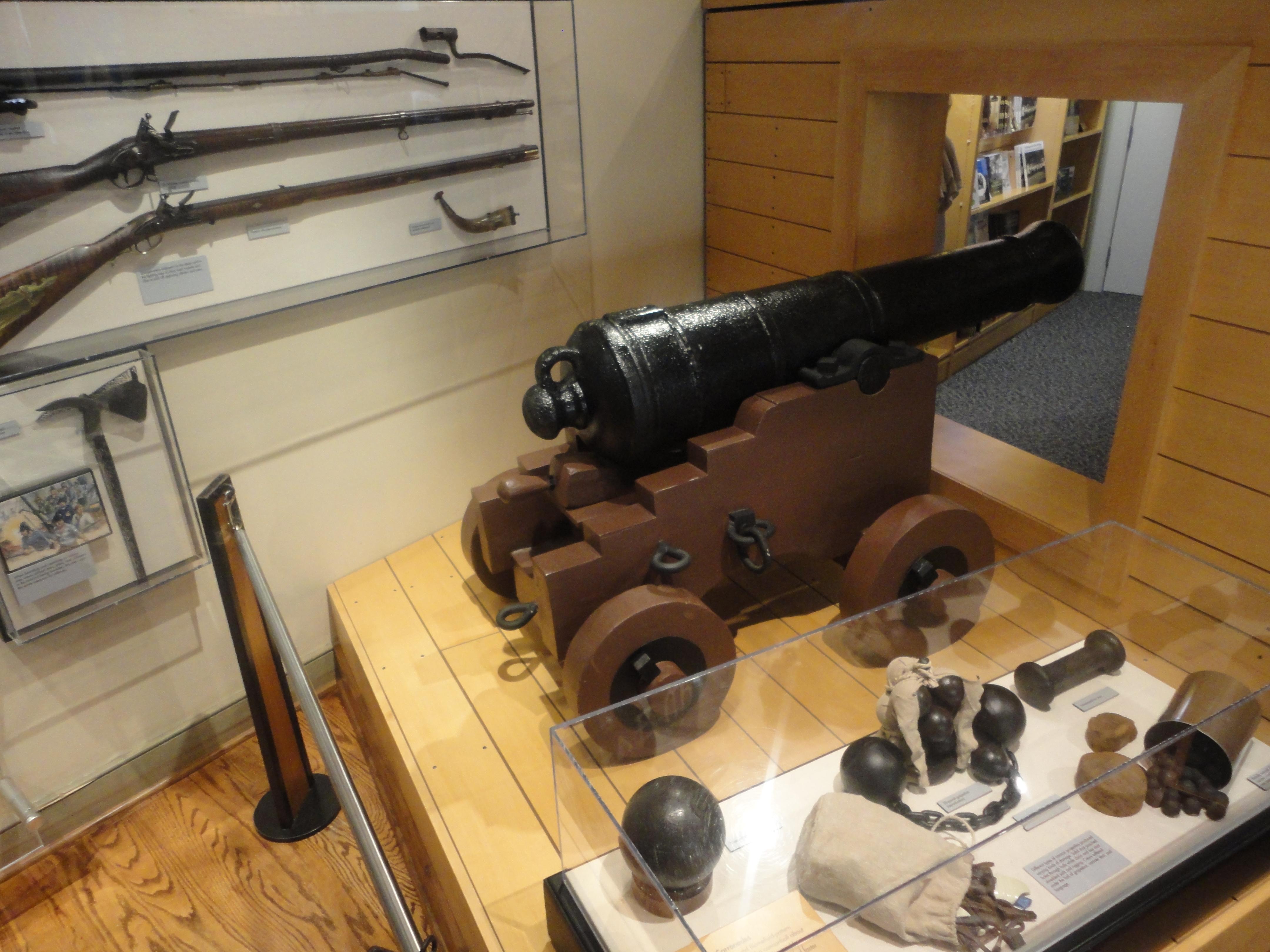 Cannon Museum Exhibit