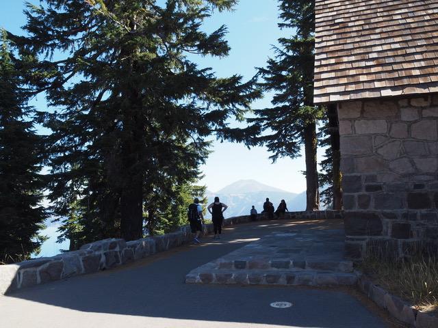 Rim Village Visitor Center Lake View