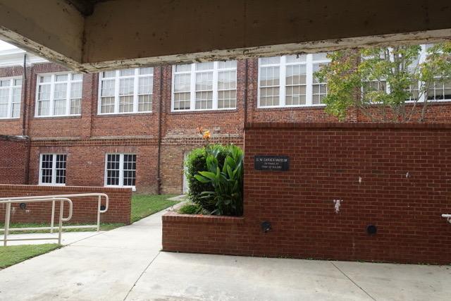 Back of the George Washington Carver Museum