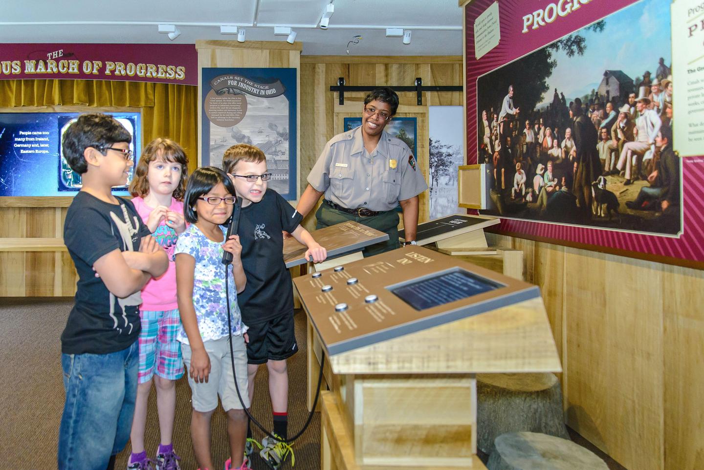 Canal Exploration Center Exhibits