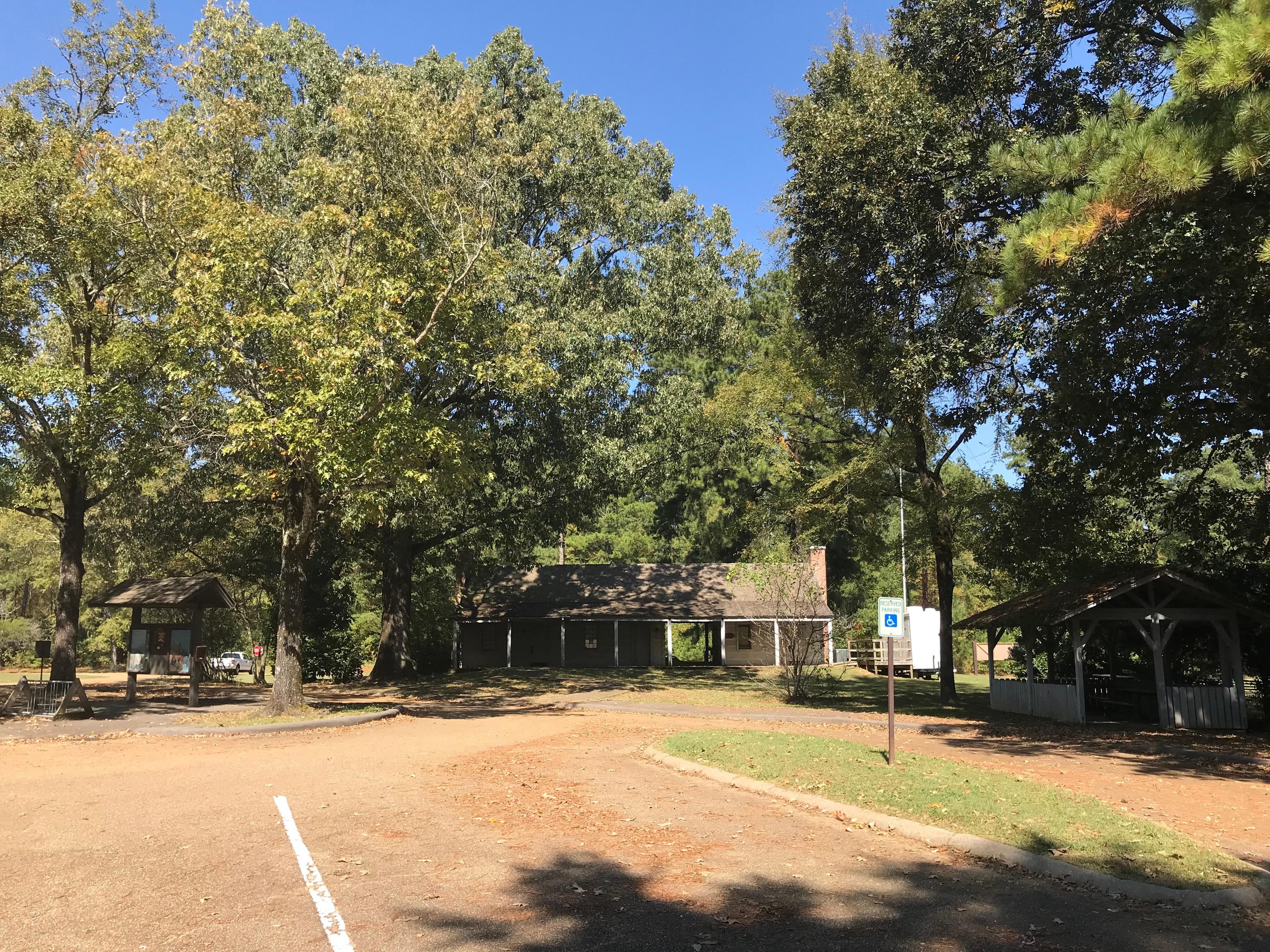 Exterior View of the Parkway Information Cabin