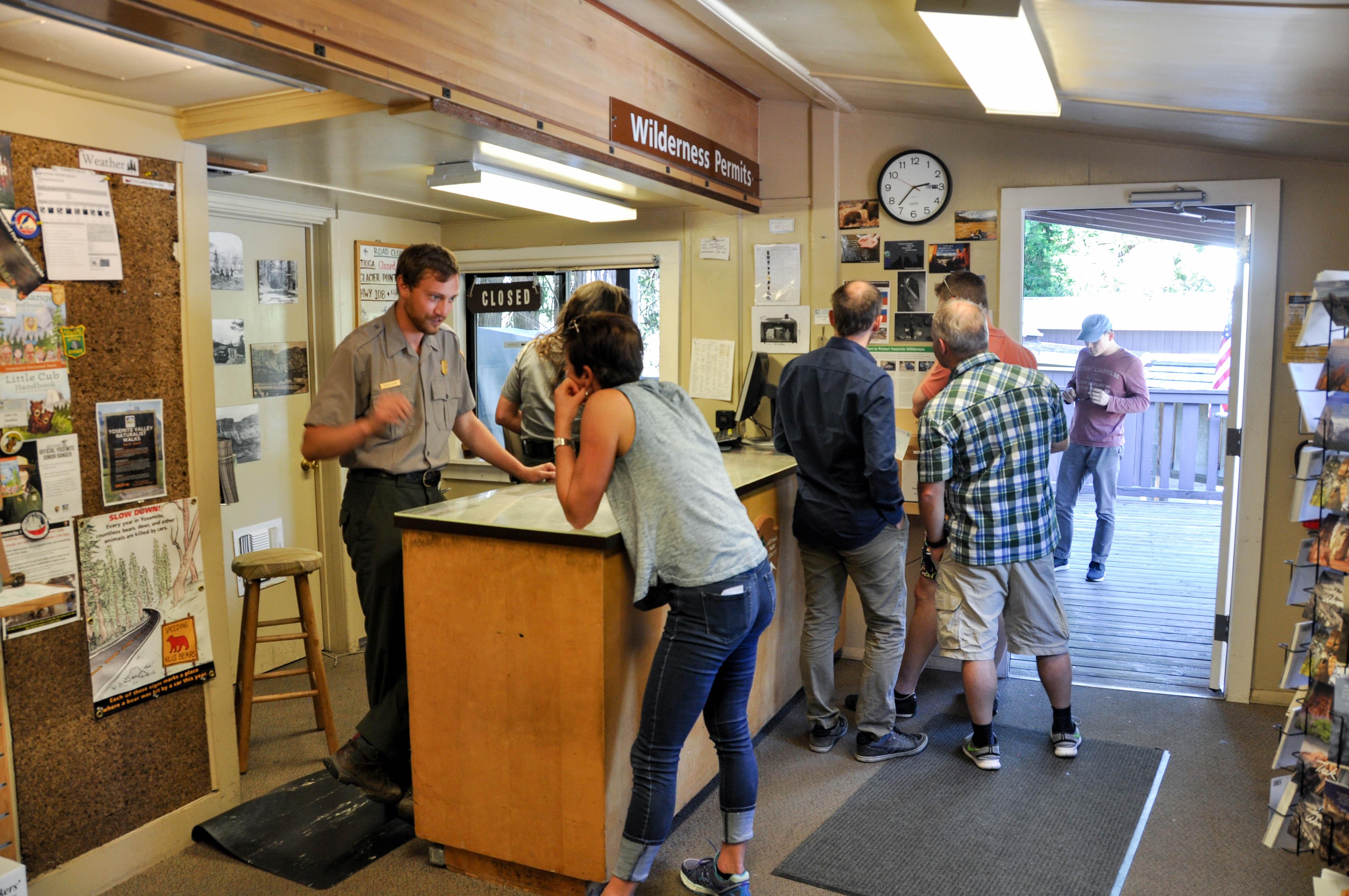 Big Oak Flat Information Station help desk