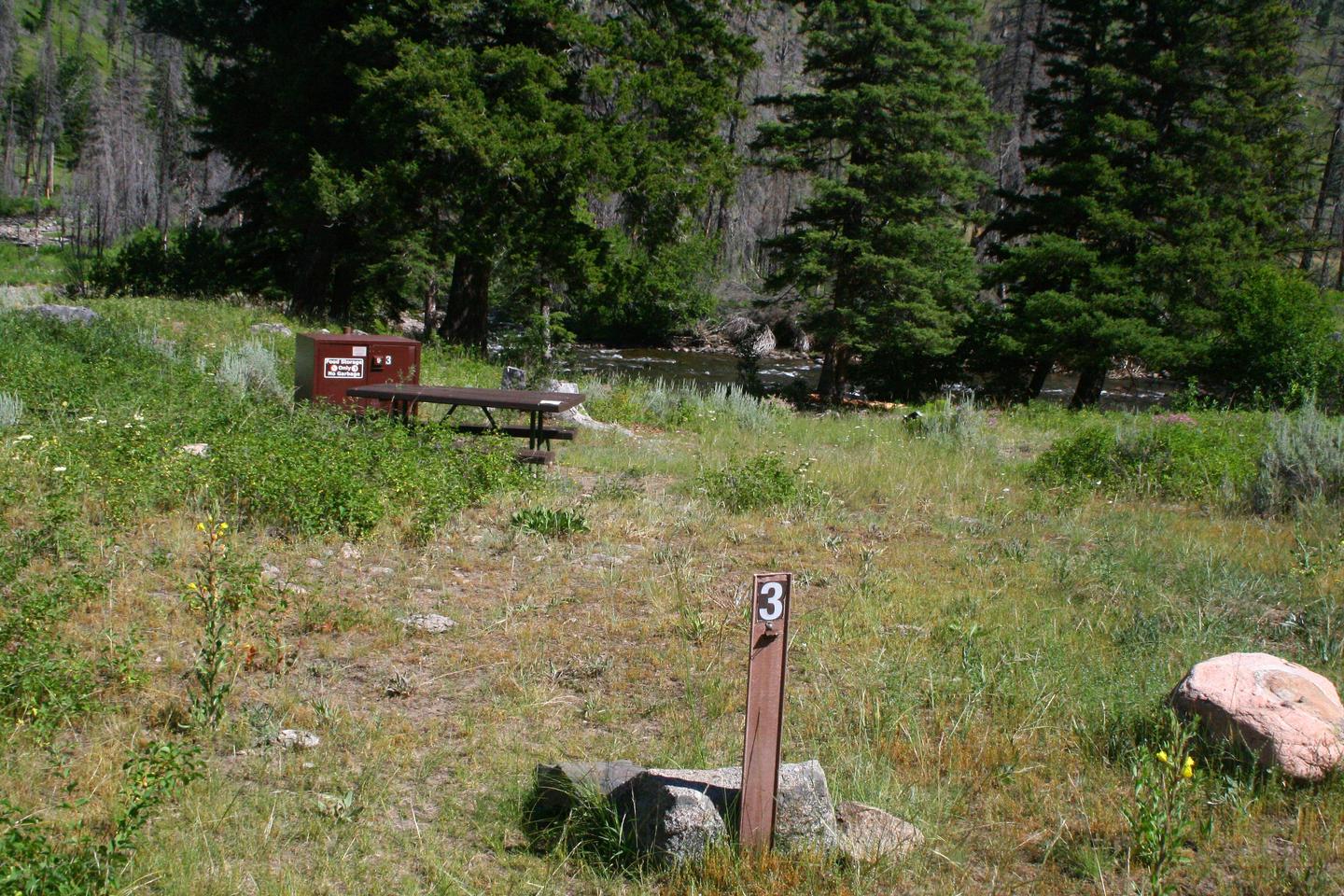 Slough Creek Campground Site #3...Slough Creek Campground Site #3