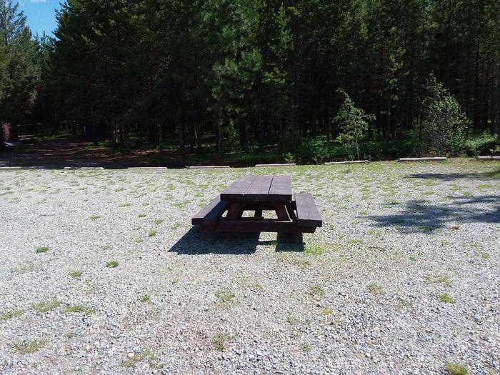 McGregor Lake Group Site - table