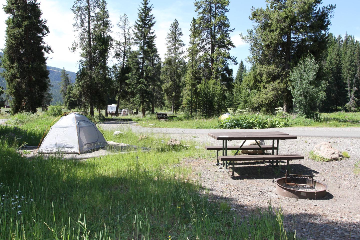 Pebble Creek Campground Site #16