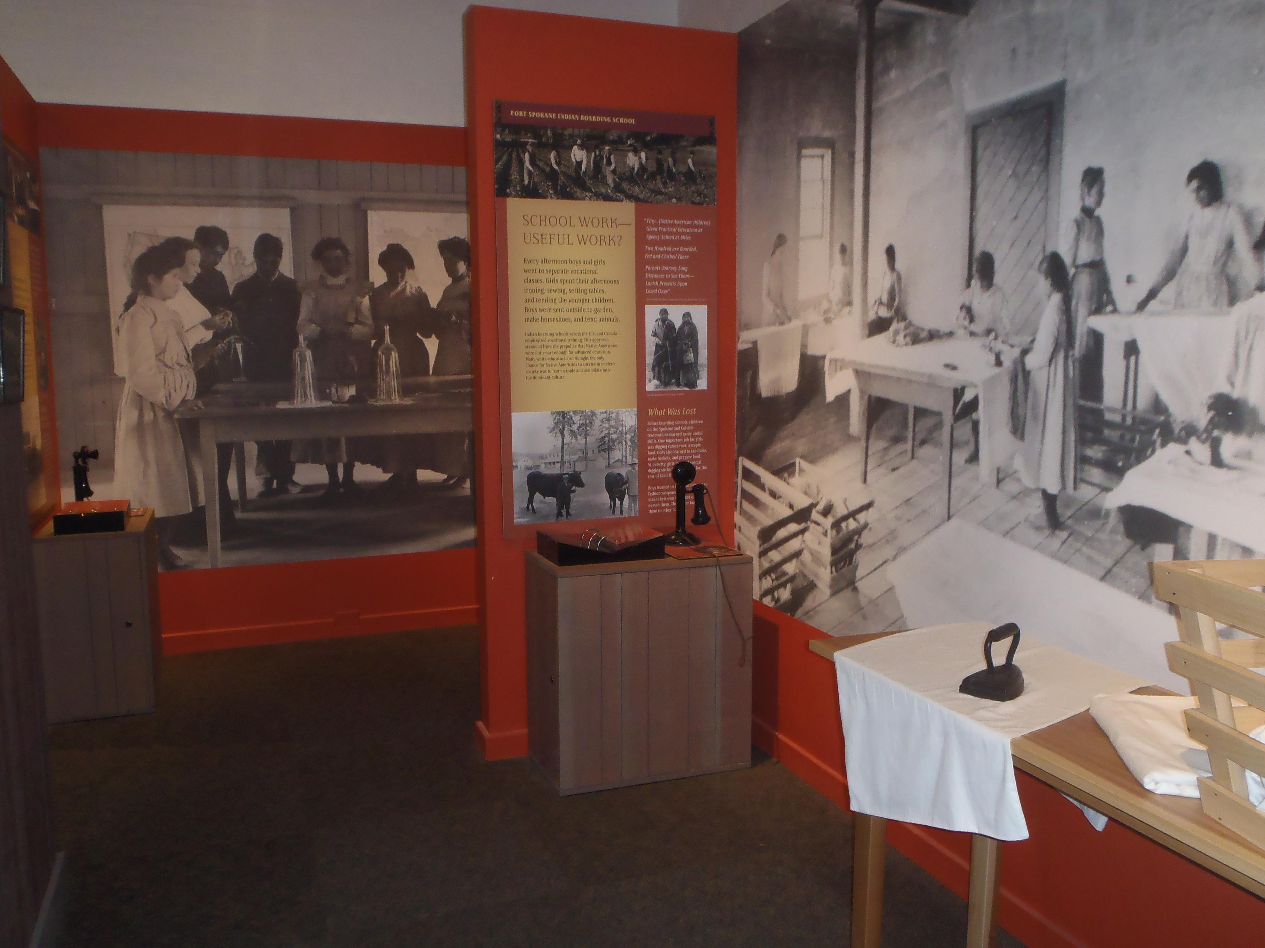 Boarding School exhibits