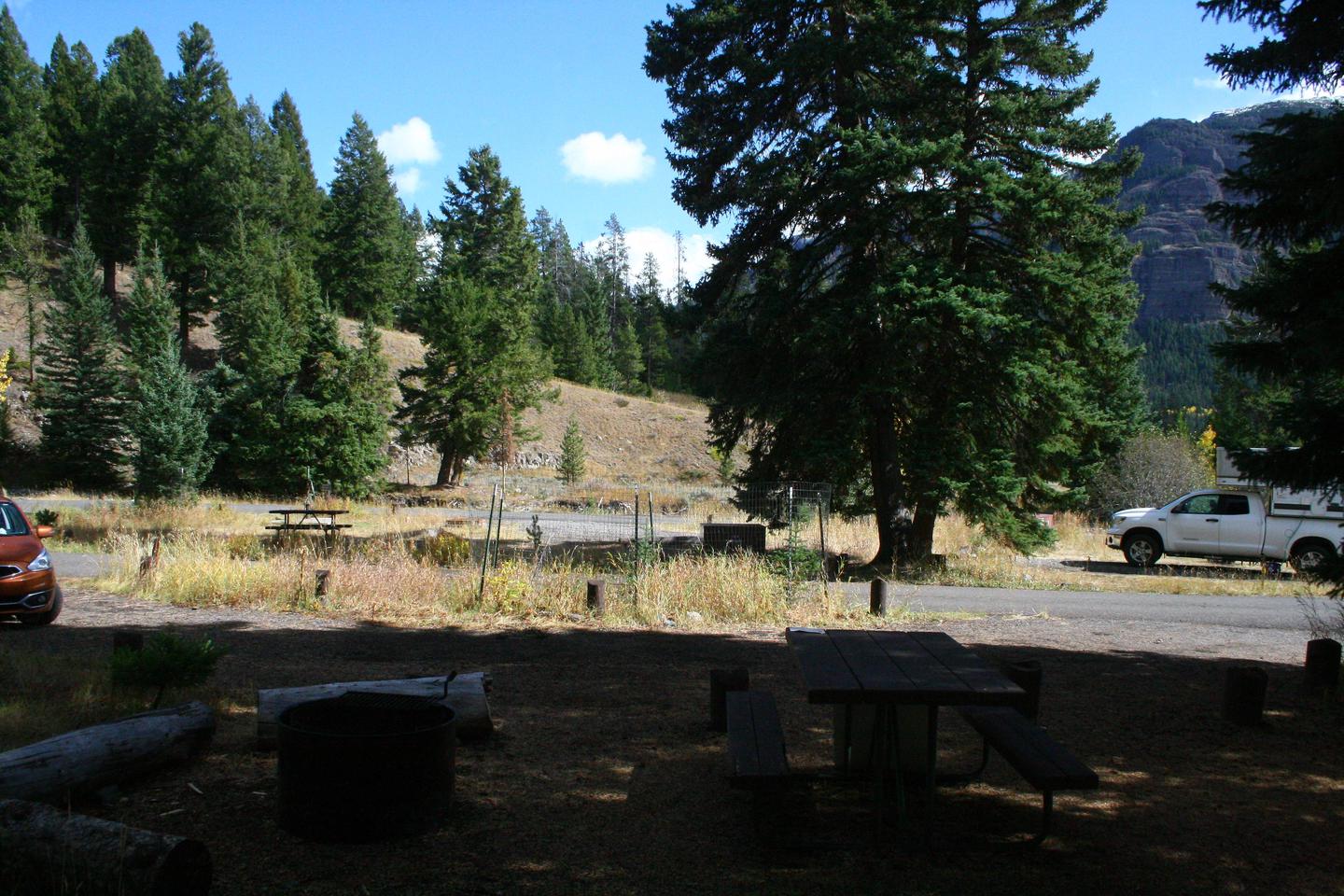 Pebble Creek Campground Site #19