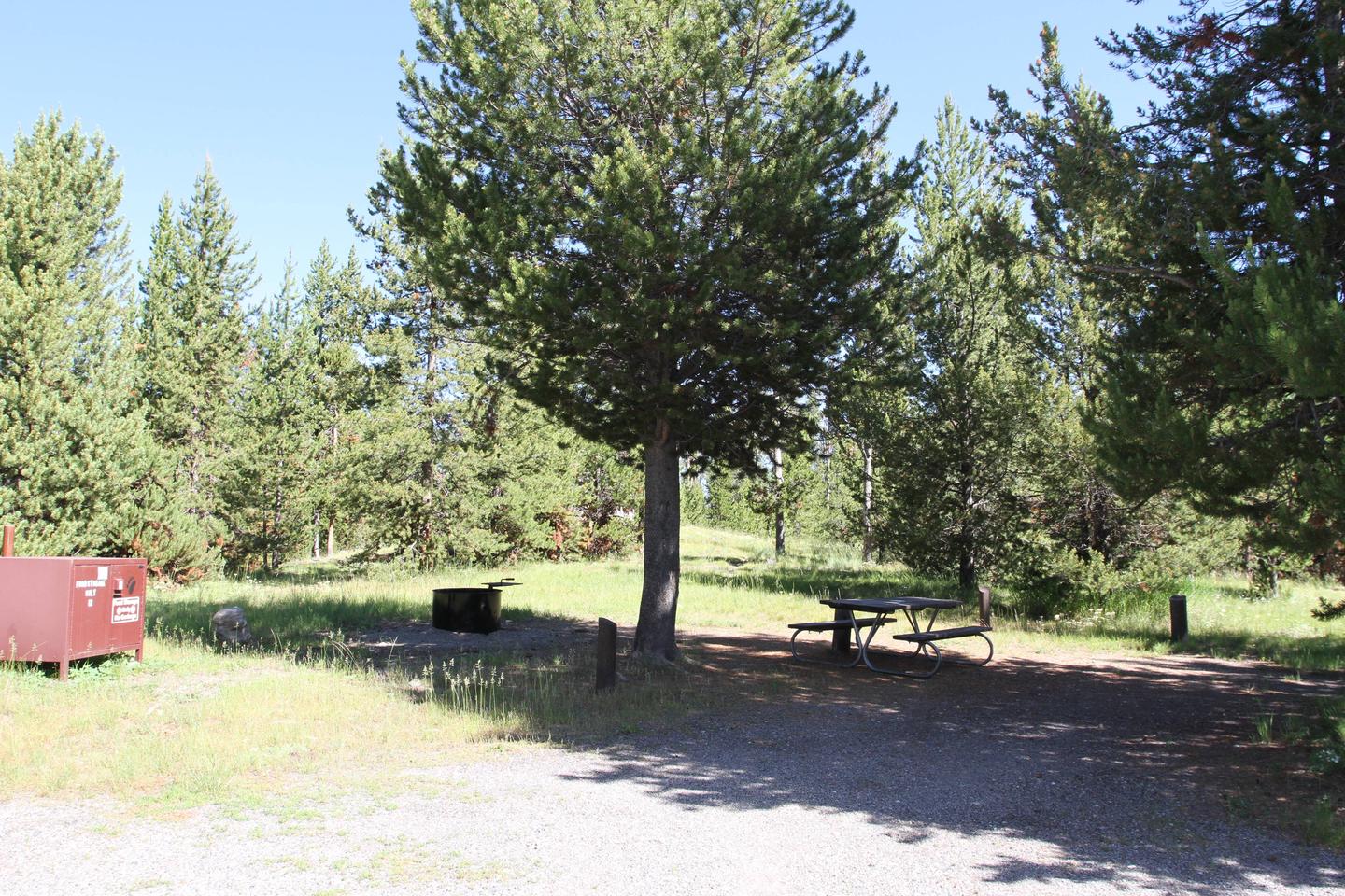 Indian Creek Campground site #12