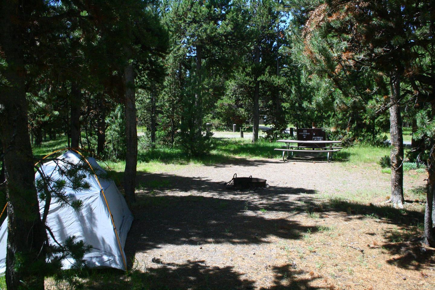 Indian Creek Campground site #30...Indian Creek Campground site #30