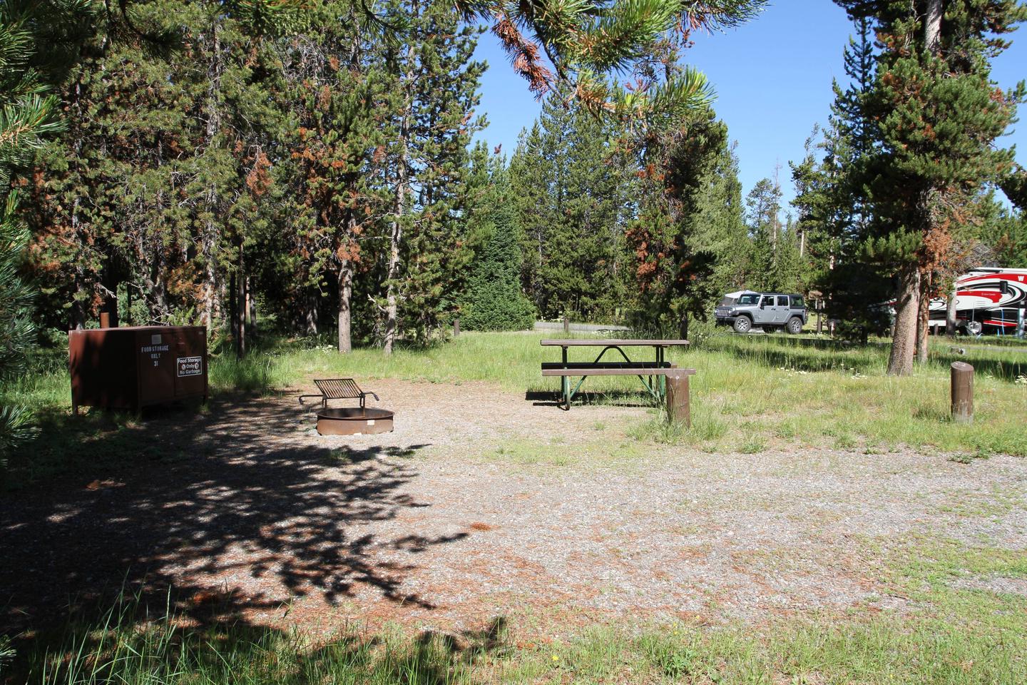 Indian Creek Campground site #31