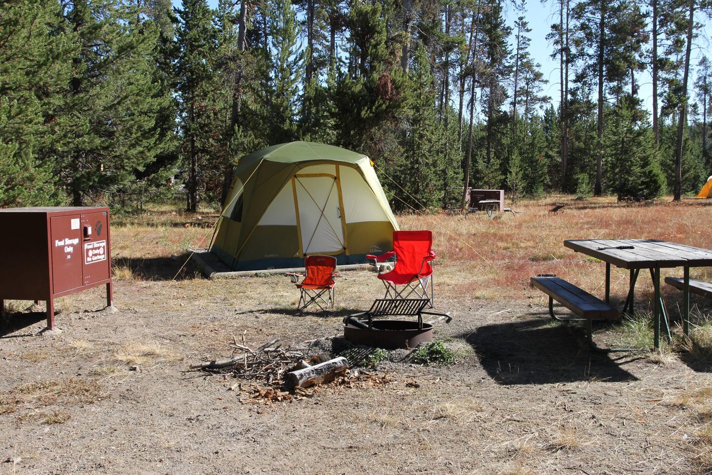 Indian Creek Campground site #33